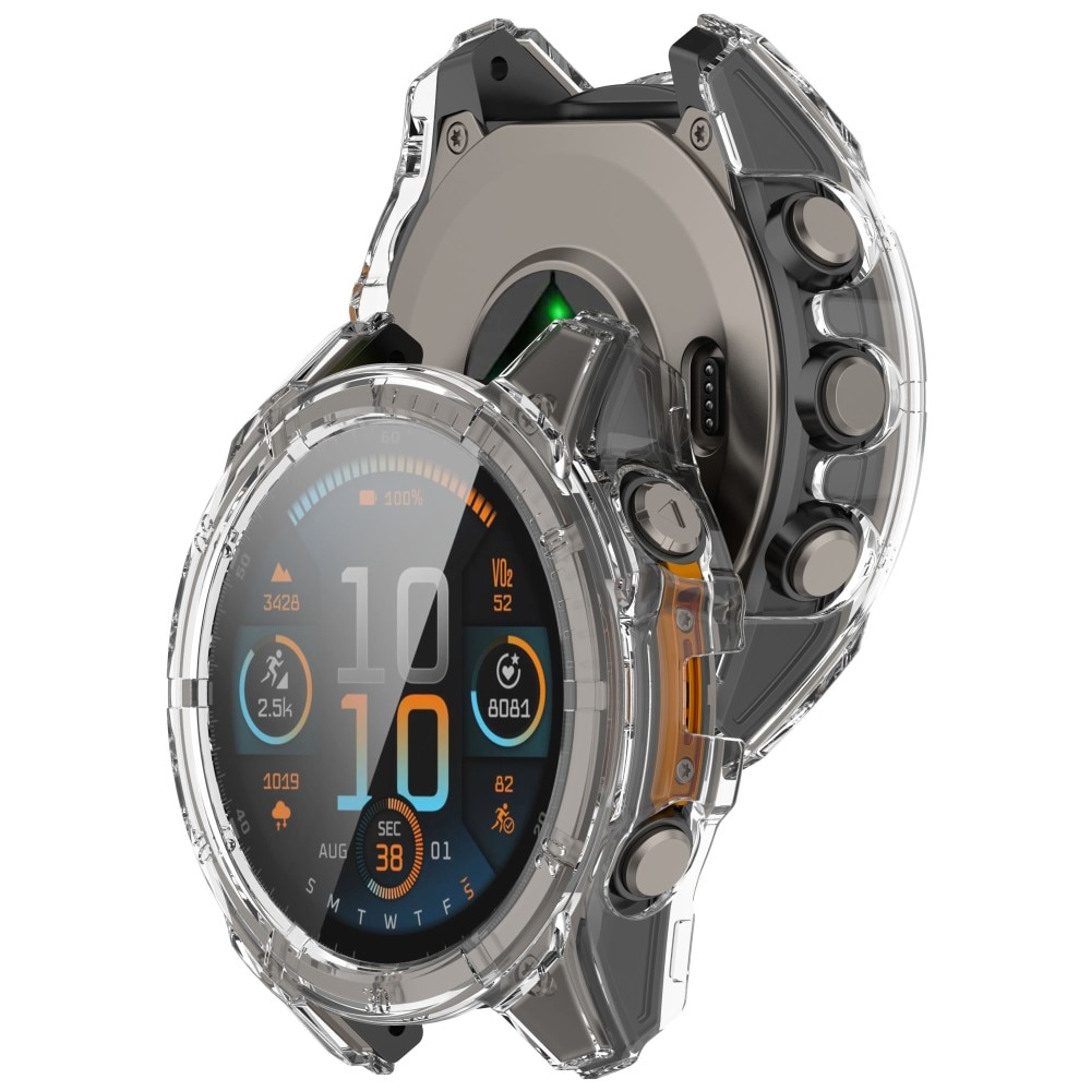 Full Cover Case Garmin Fenix 8 Solar 51mm Transparant