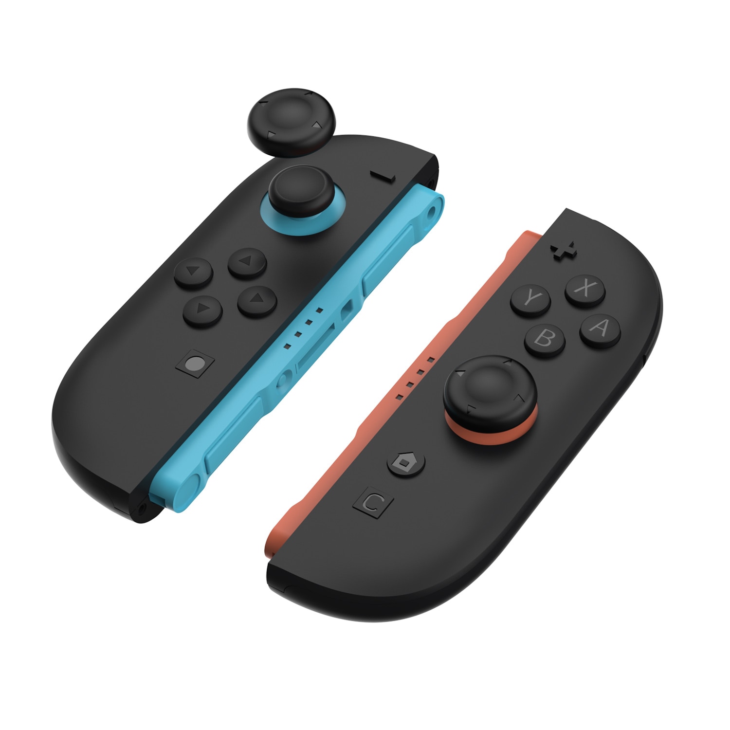 Joystick Knopbescherming Silicone voor Nintendo Switch 2 (6-pack) zwart