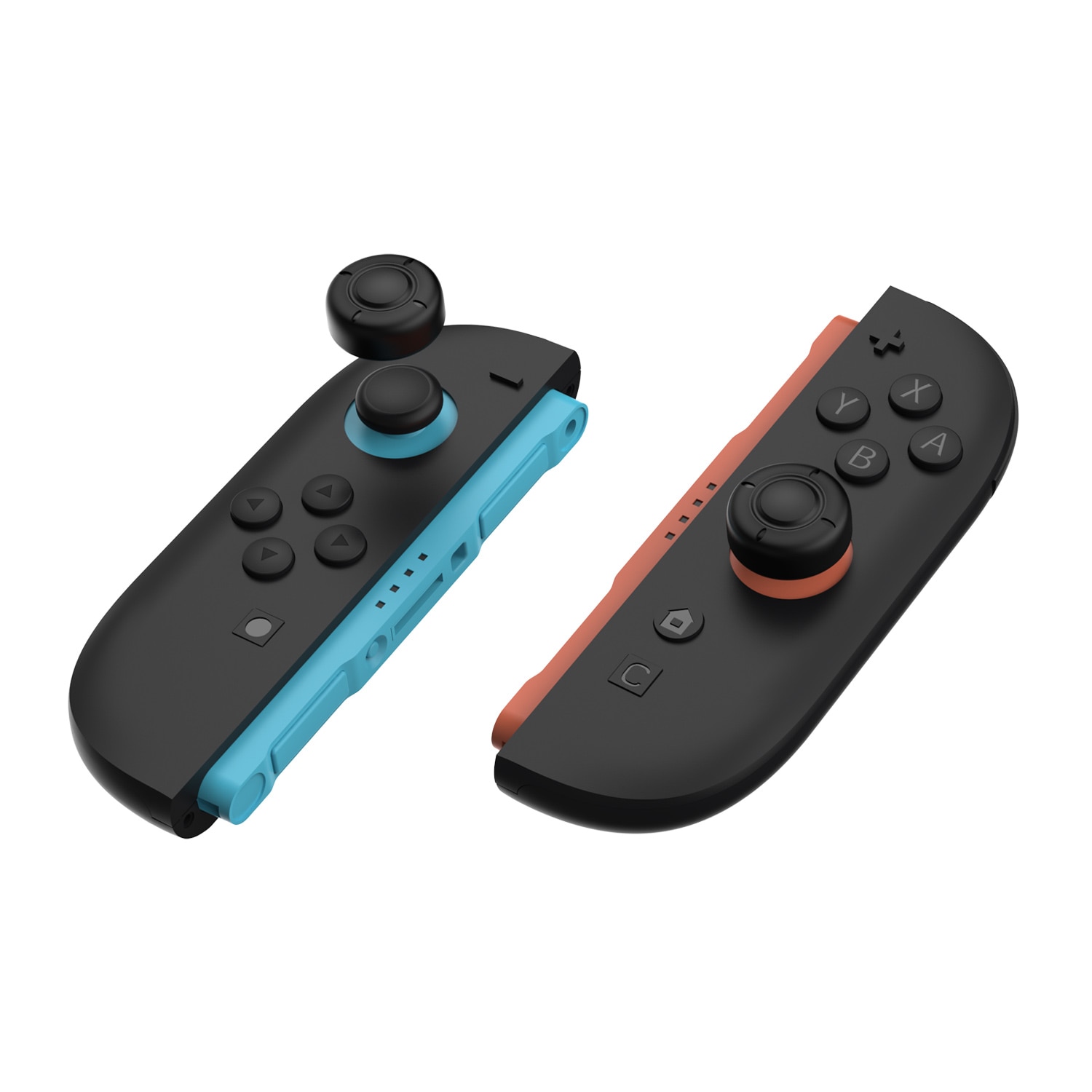 Joystick Knopbescherming Silicone voor Nintendo Switch 2 (6-pack) zwart
