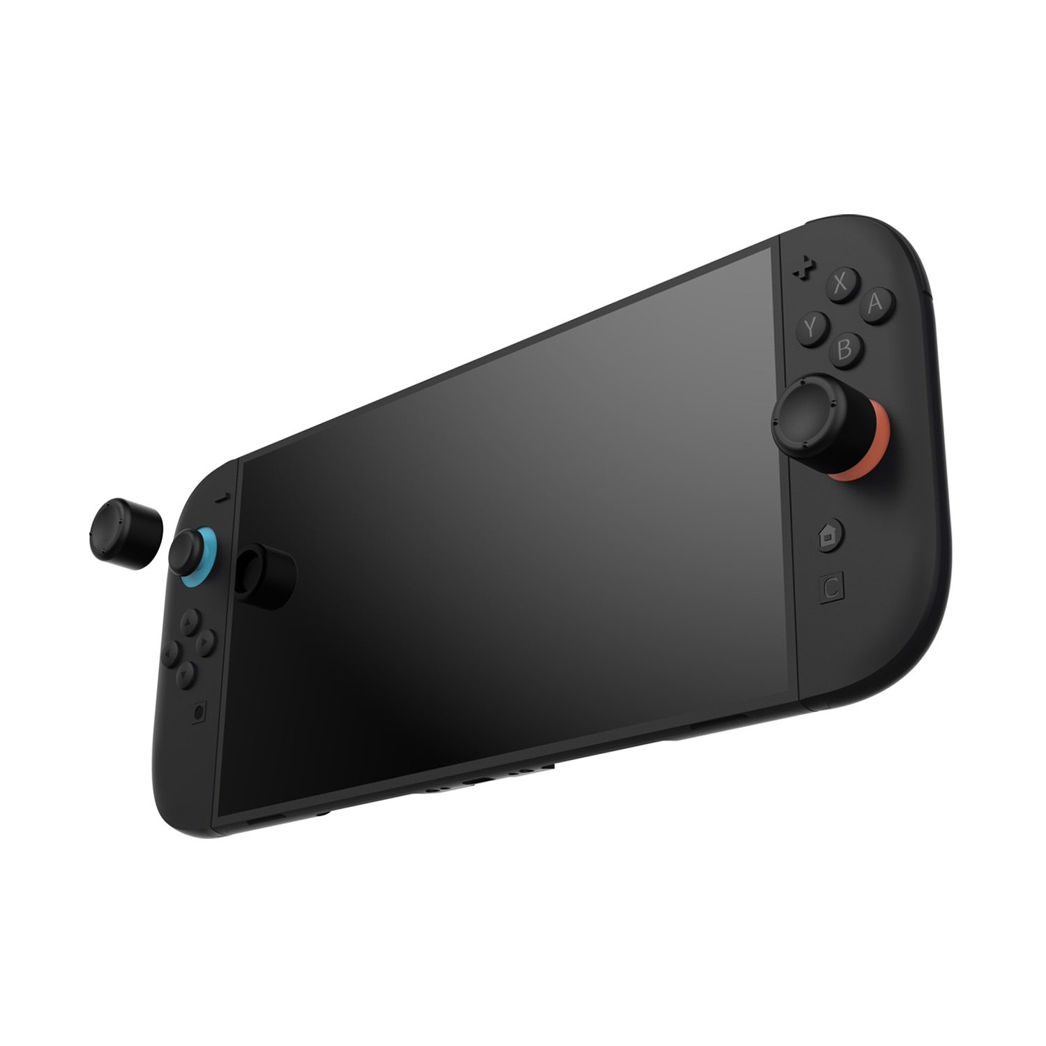 Joystick Knopbescherming Silicone voor Nintendo Switch 2 (6-pack) zwart