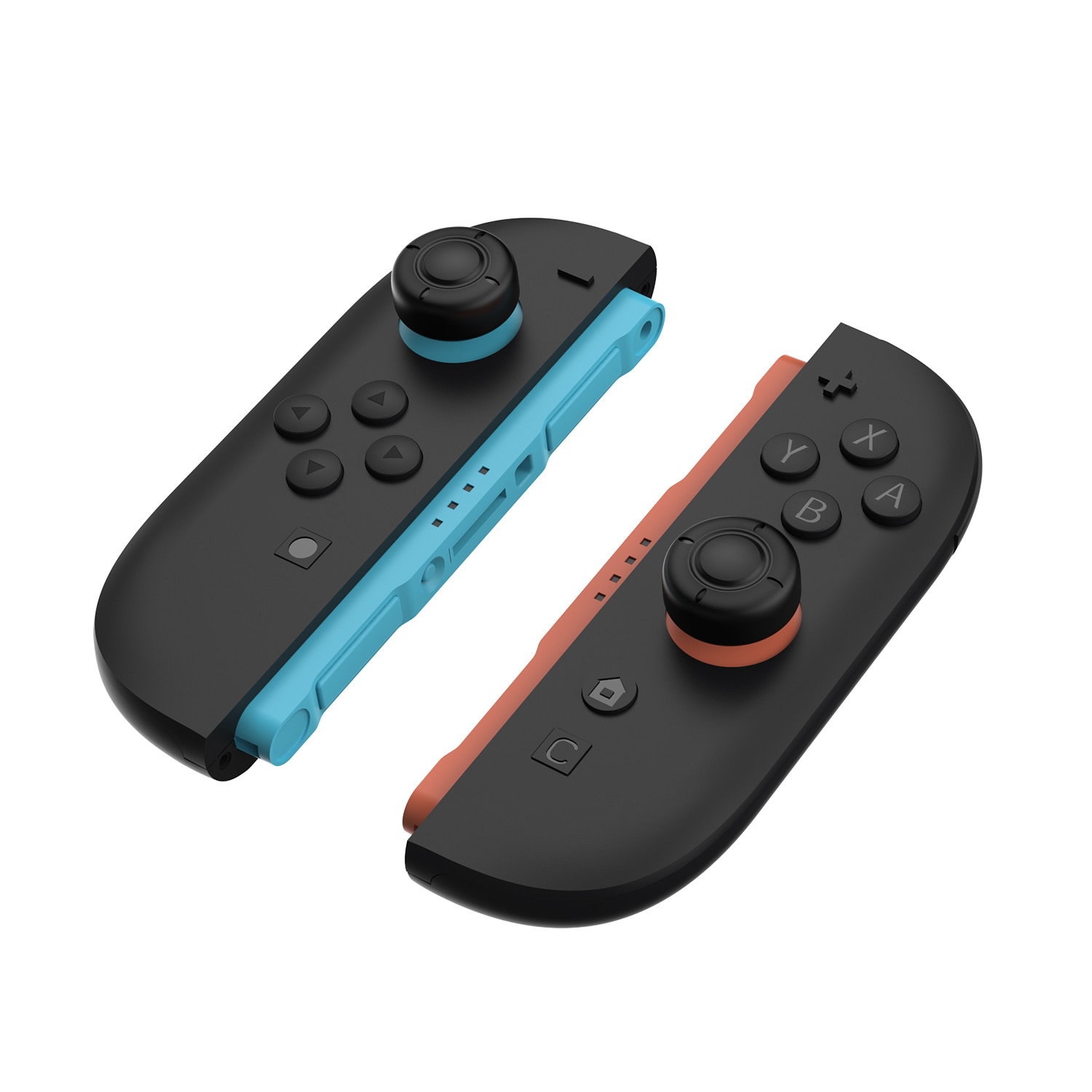 Joystick Knopbescherming Silicone voor Nintendo Switch 2 (6-pack) zwart