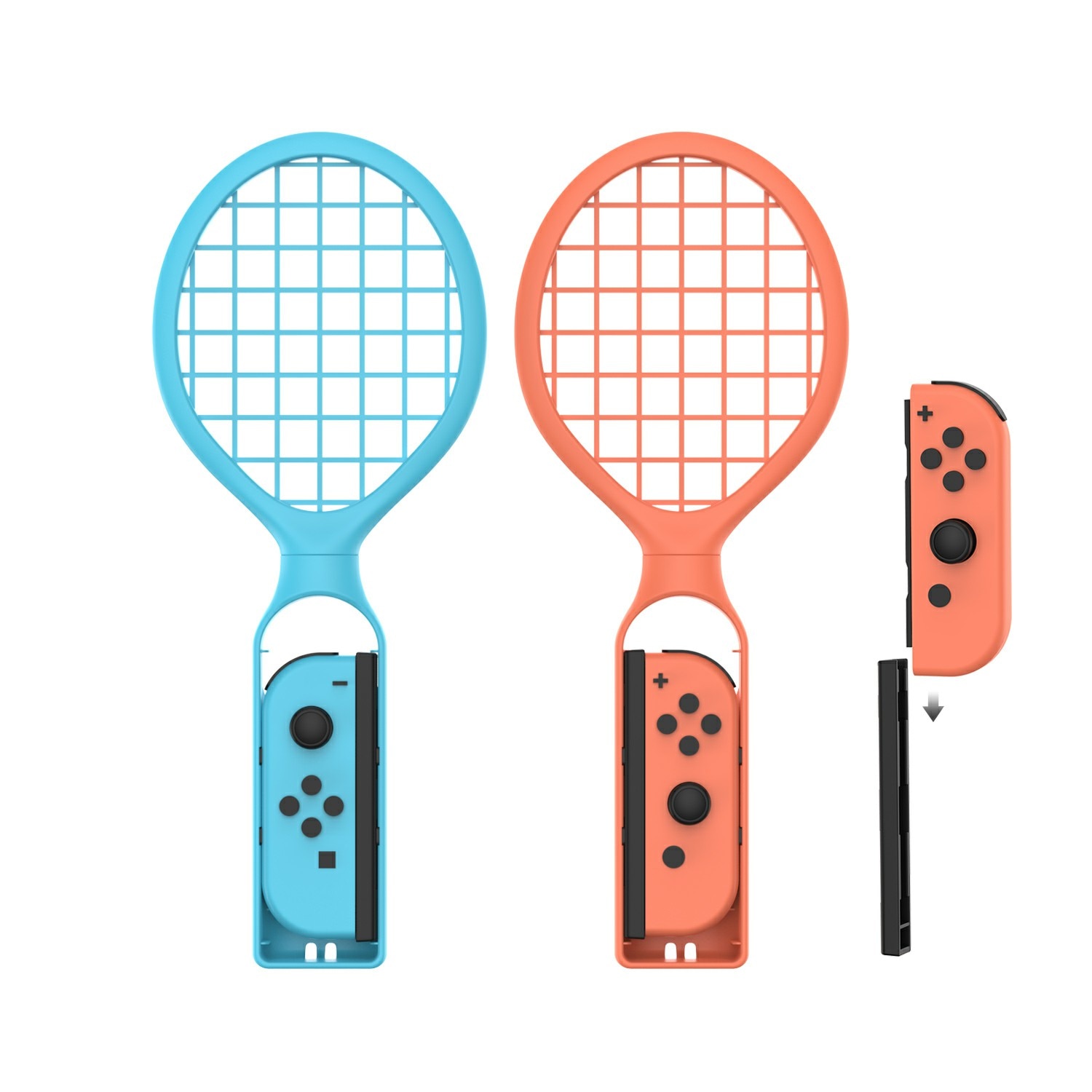Racket voor Joy-Con Nintendo Switch 2 Blauw/Rood