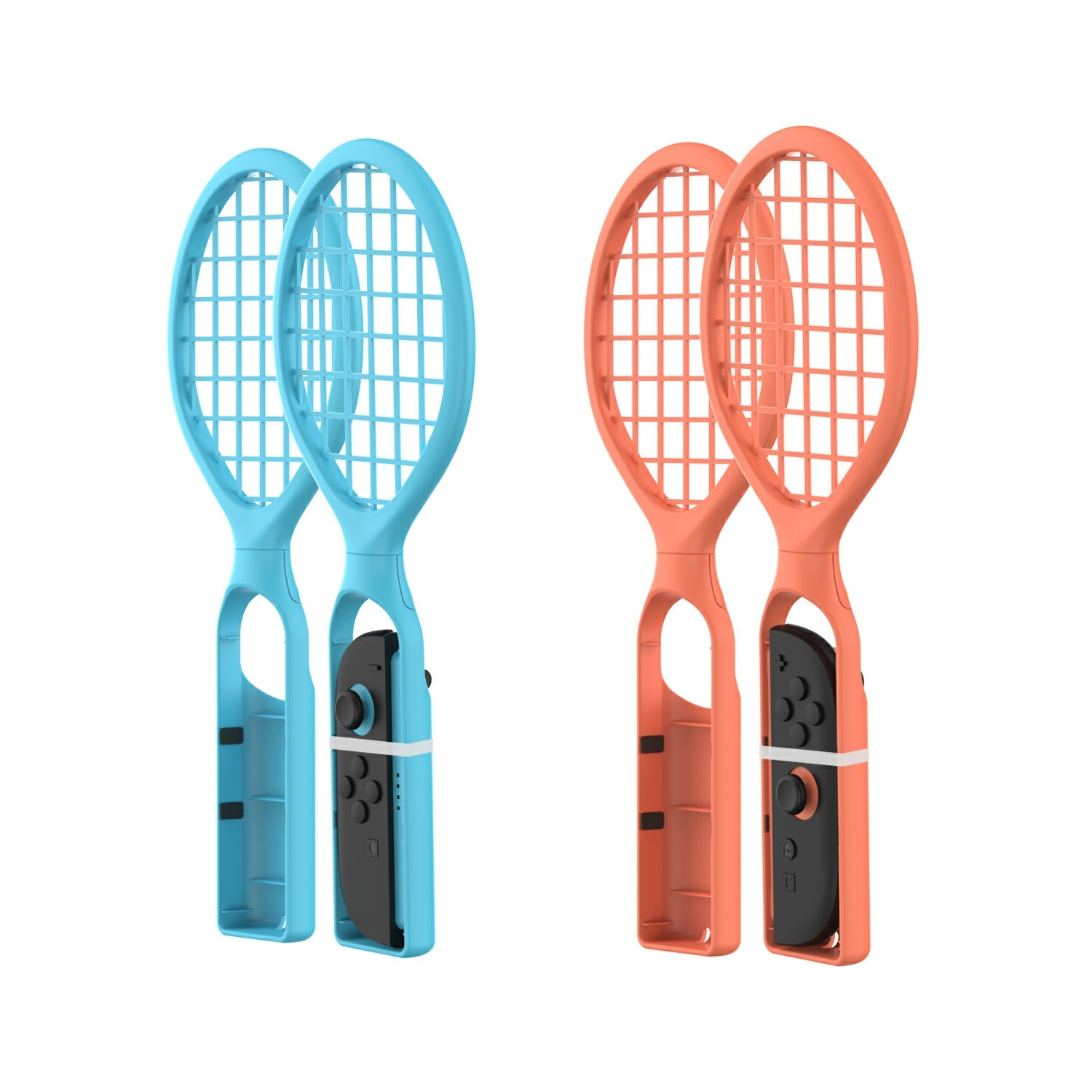 Racket voor Joy-Con Nintendo Switch 2 Blauw/Rood
