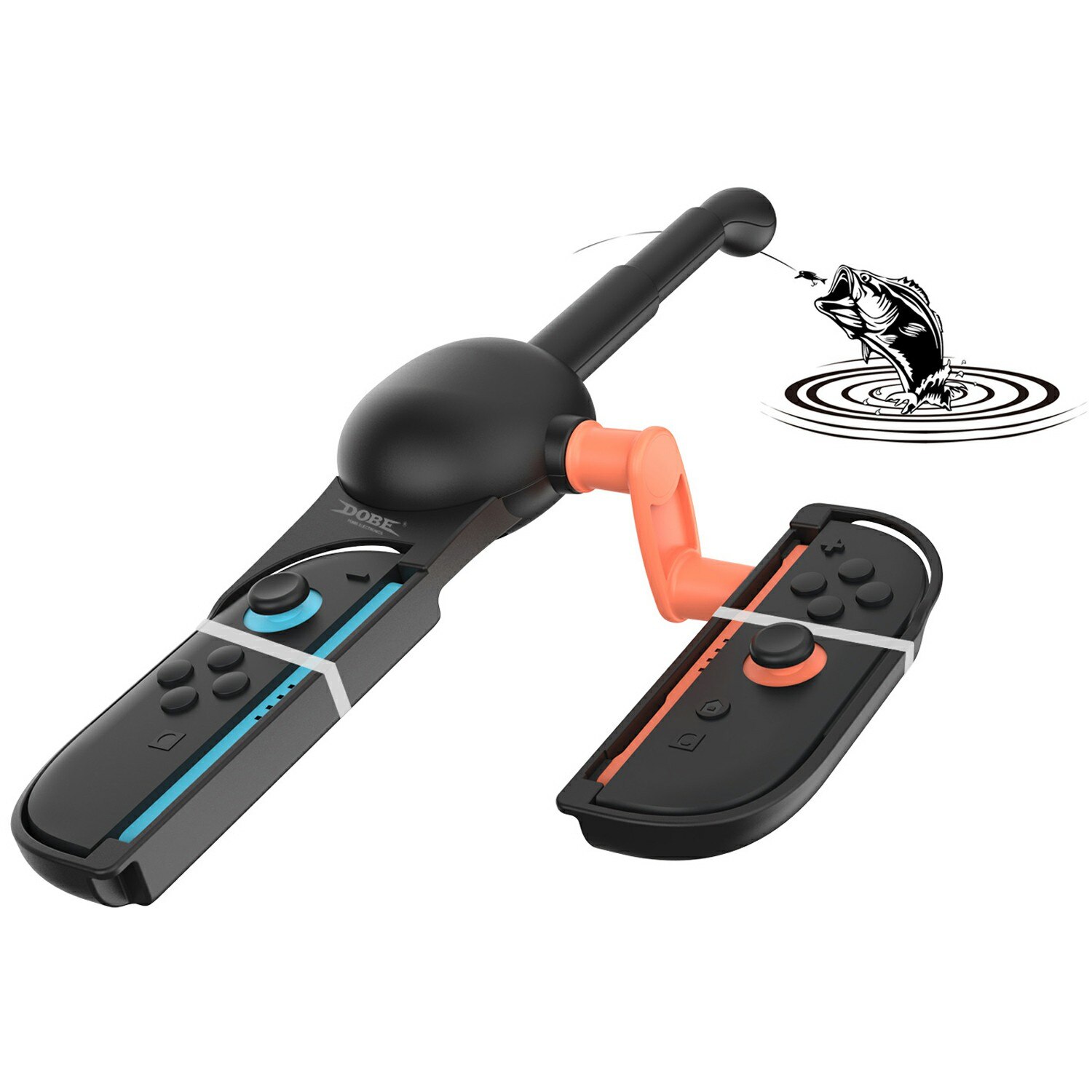 Vishengel voor Joy-Con Nintendo Switch 2 Zwart