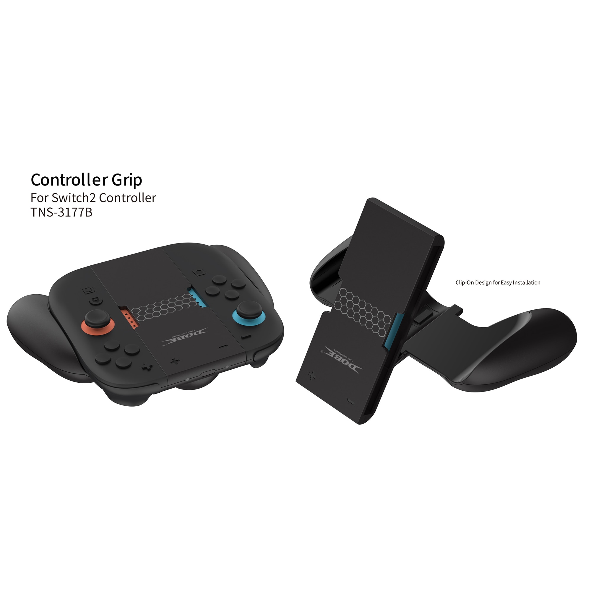 Handcontroller voor Nintendo Switch 2 Joy-Con Zwart