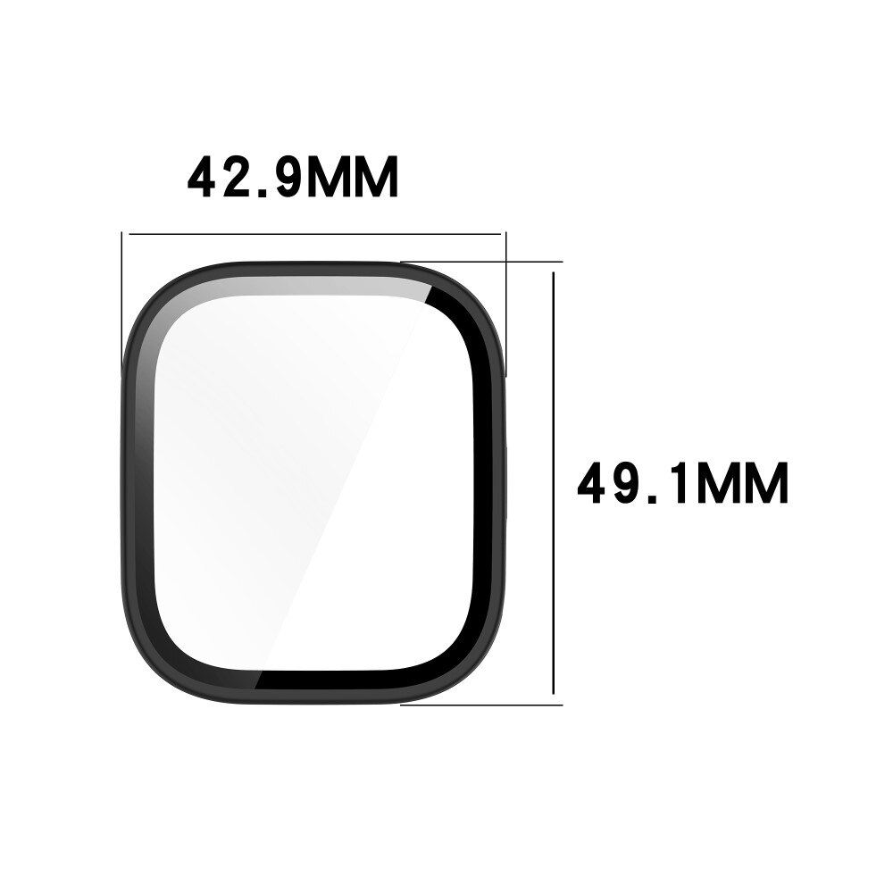 Full Cover Case Amazfit Bip 6 Zwart