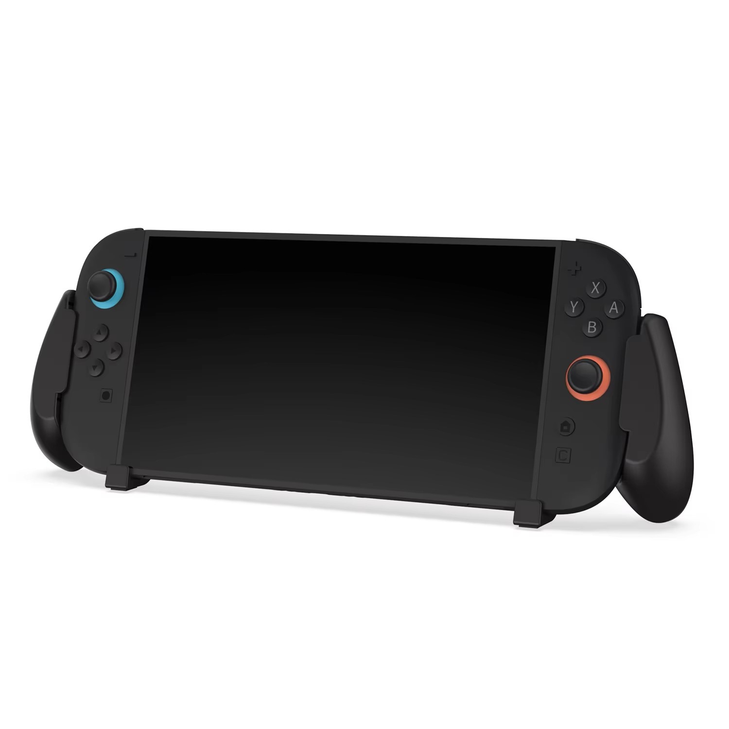 Grip met spelkaartopslag Nintendo Switch 2  Zwart