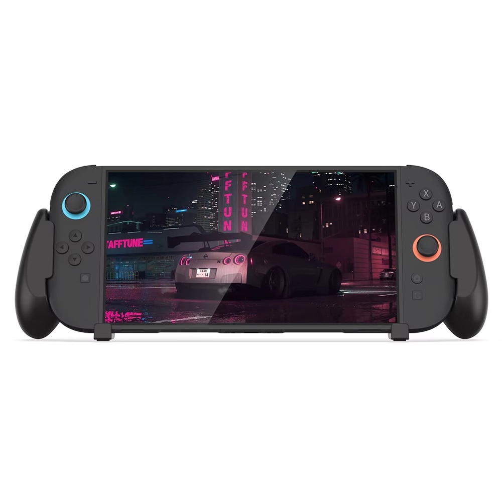 Grip met spelkaartopslag Nintendo Switch 2  Zwart