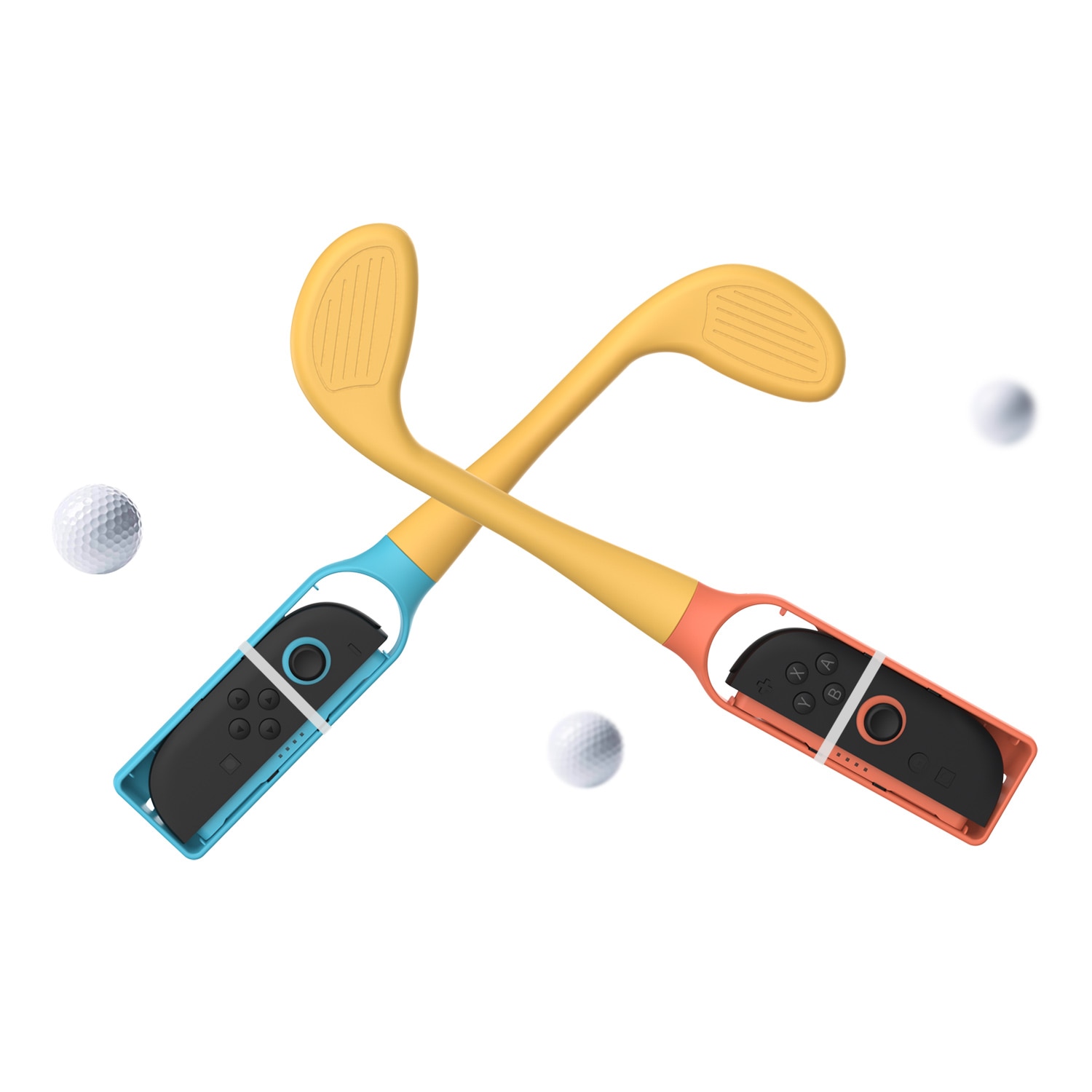 Golfclubs voor Joy-Con Nintendo Switch 2 Blauw/Rood