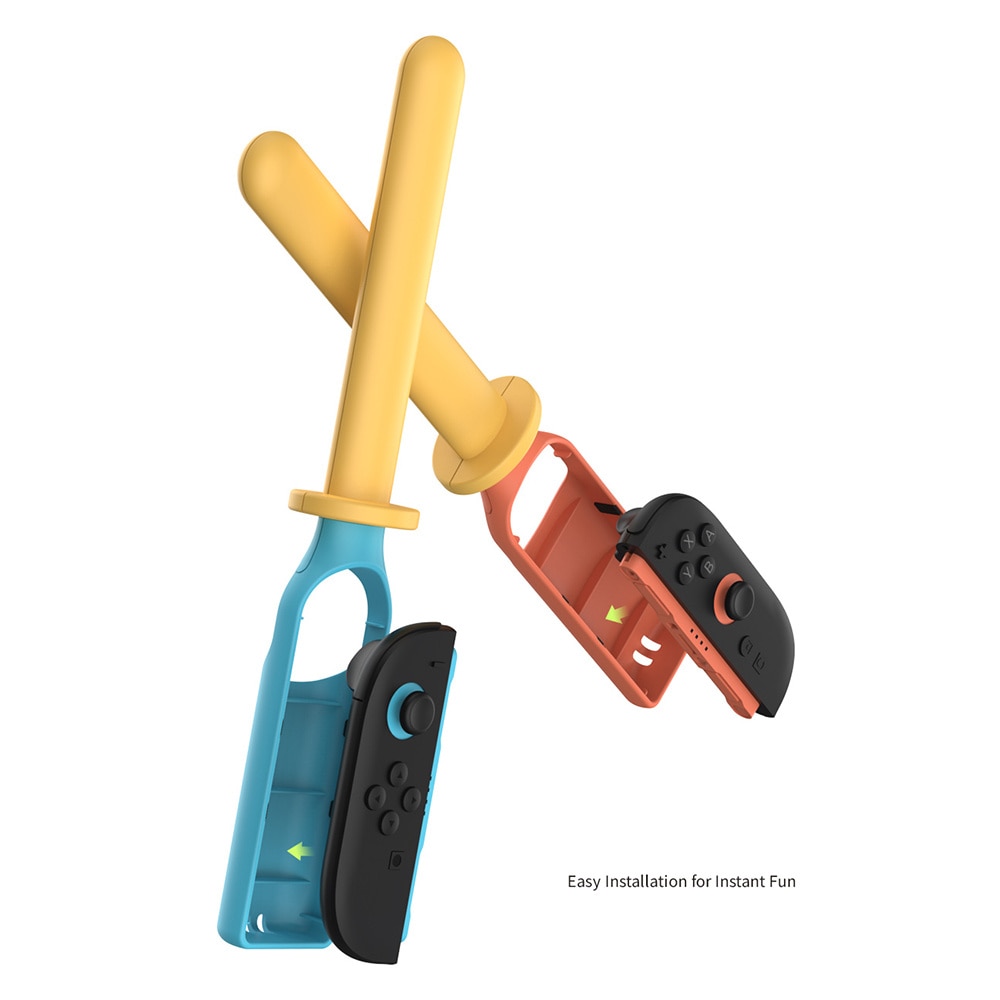 Zwaard voor Joy-Con Nintendo Switch 2 Blauw/Rood