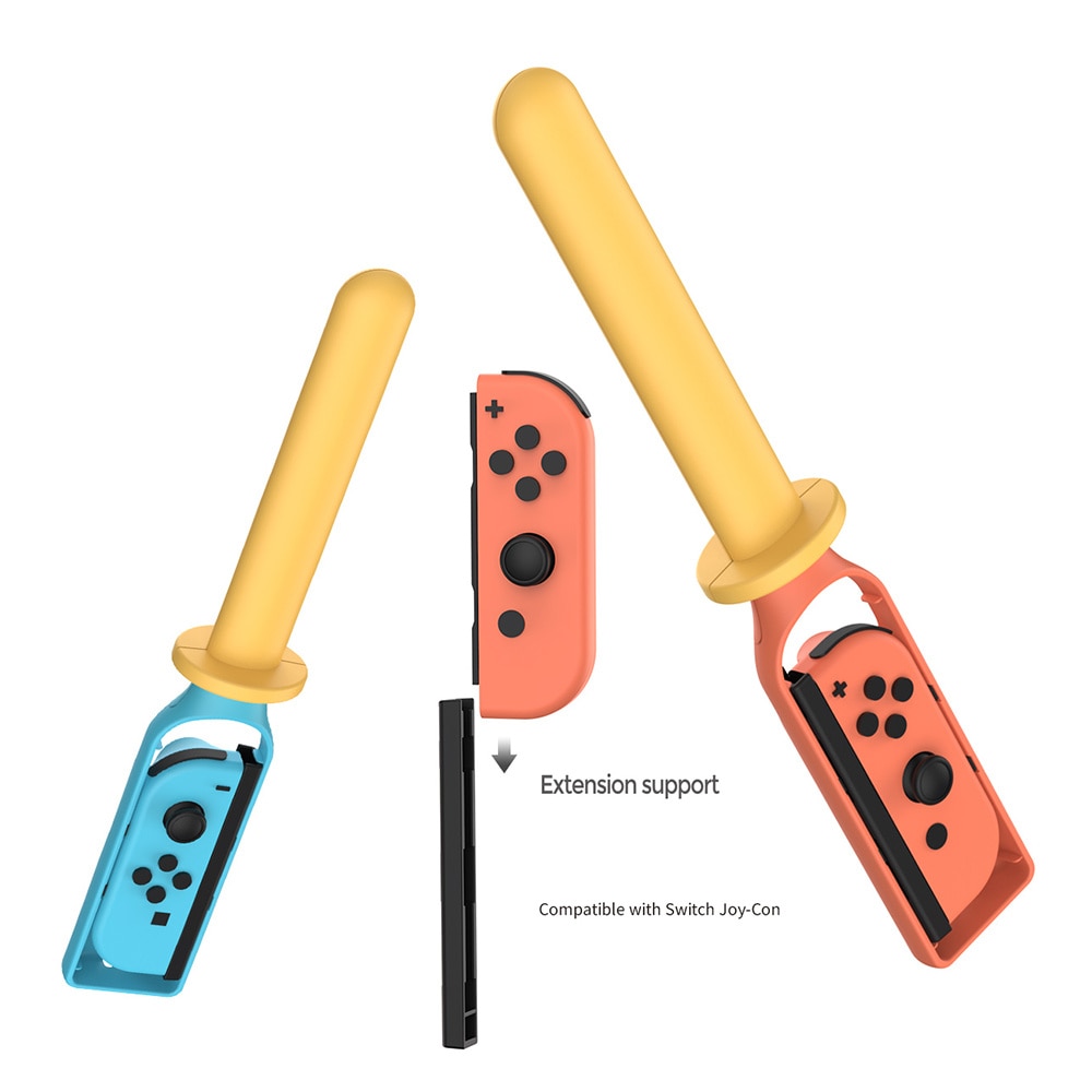 Zwaard voor Joy-Con Nintendo Switch 2 Blauw/Rood