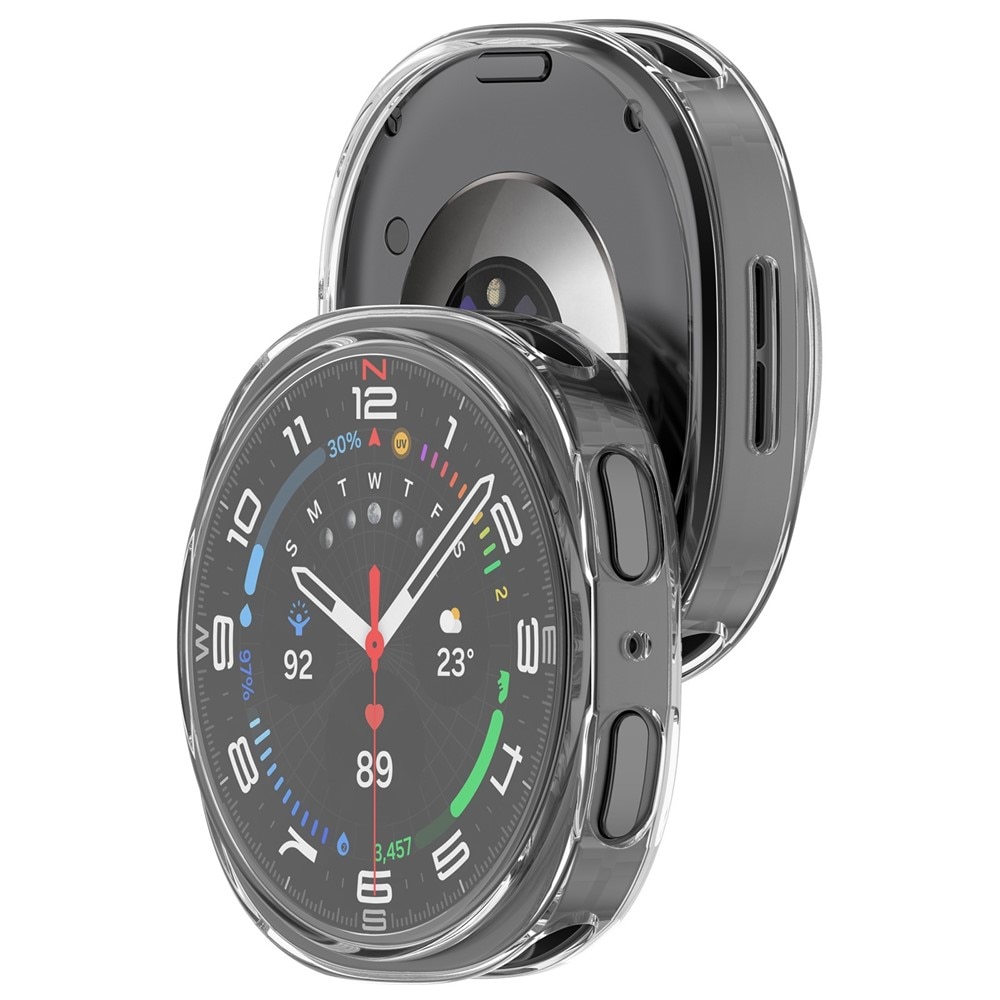 Samsung Galaxy Watch 8 44mm Full Protection Case Transparant