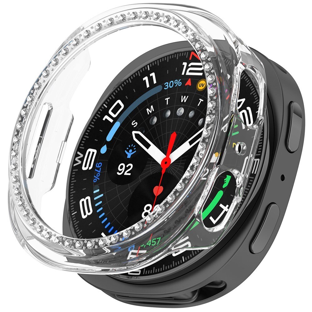Samsung Galaxy Watch 8 40mm Rhinestone Hardcase Transparant