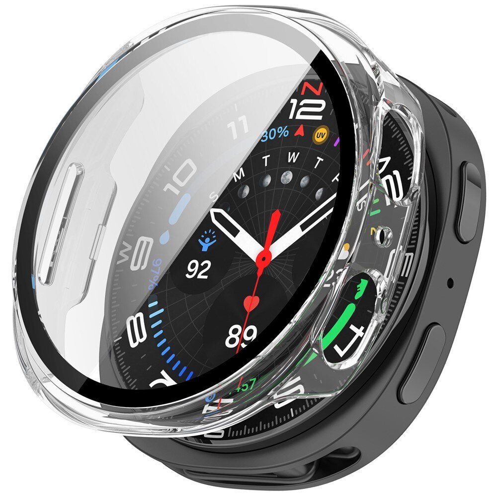 Full Cover Case Samsung Galaxy Watch 8 40mm Transparant