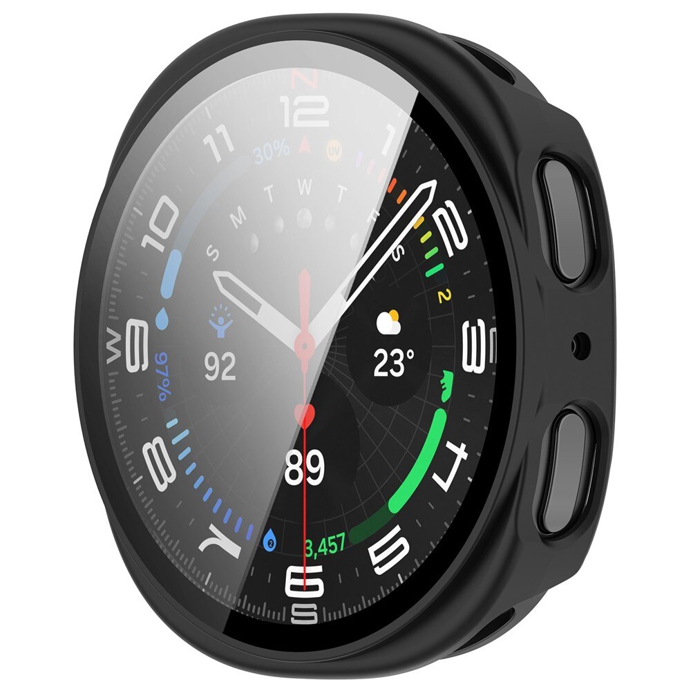 Full Cover Case Samsung Galaxy Watch 8 44mm Zwart