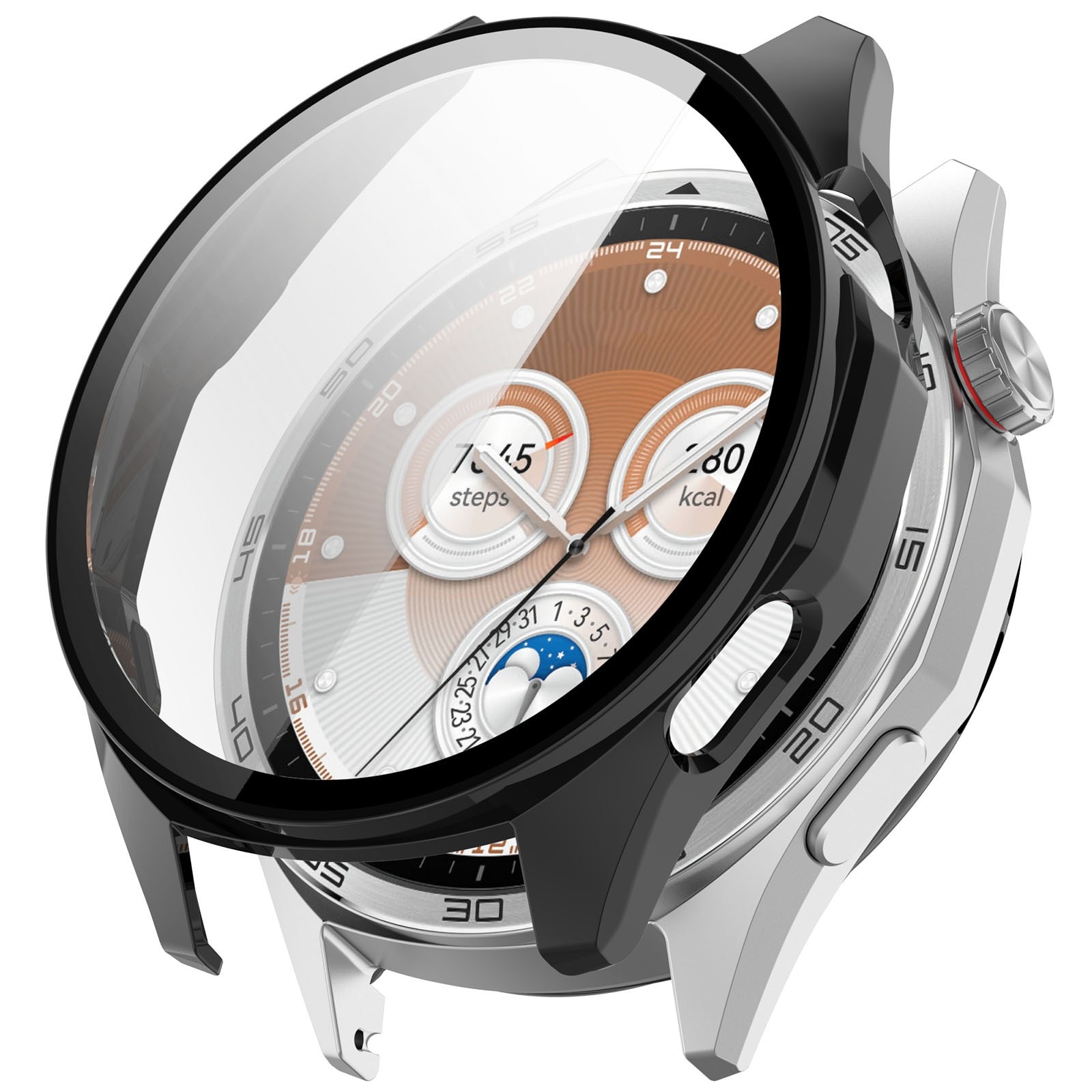Full Cover Case Huawei Watch GT 6 46mm Zwart