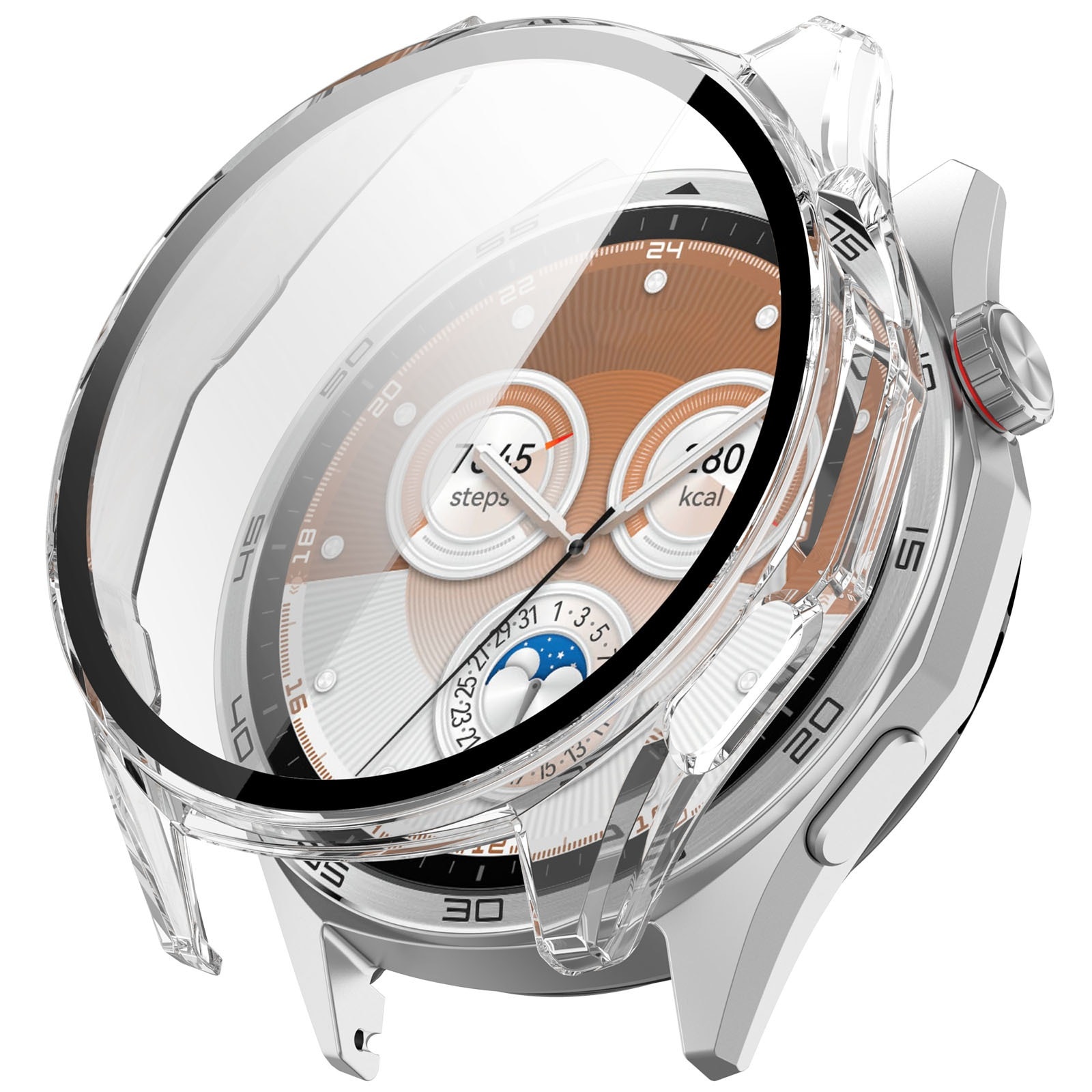 Full Cover Case Huawei Watch GT 6 46mm Transparant