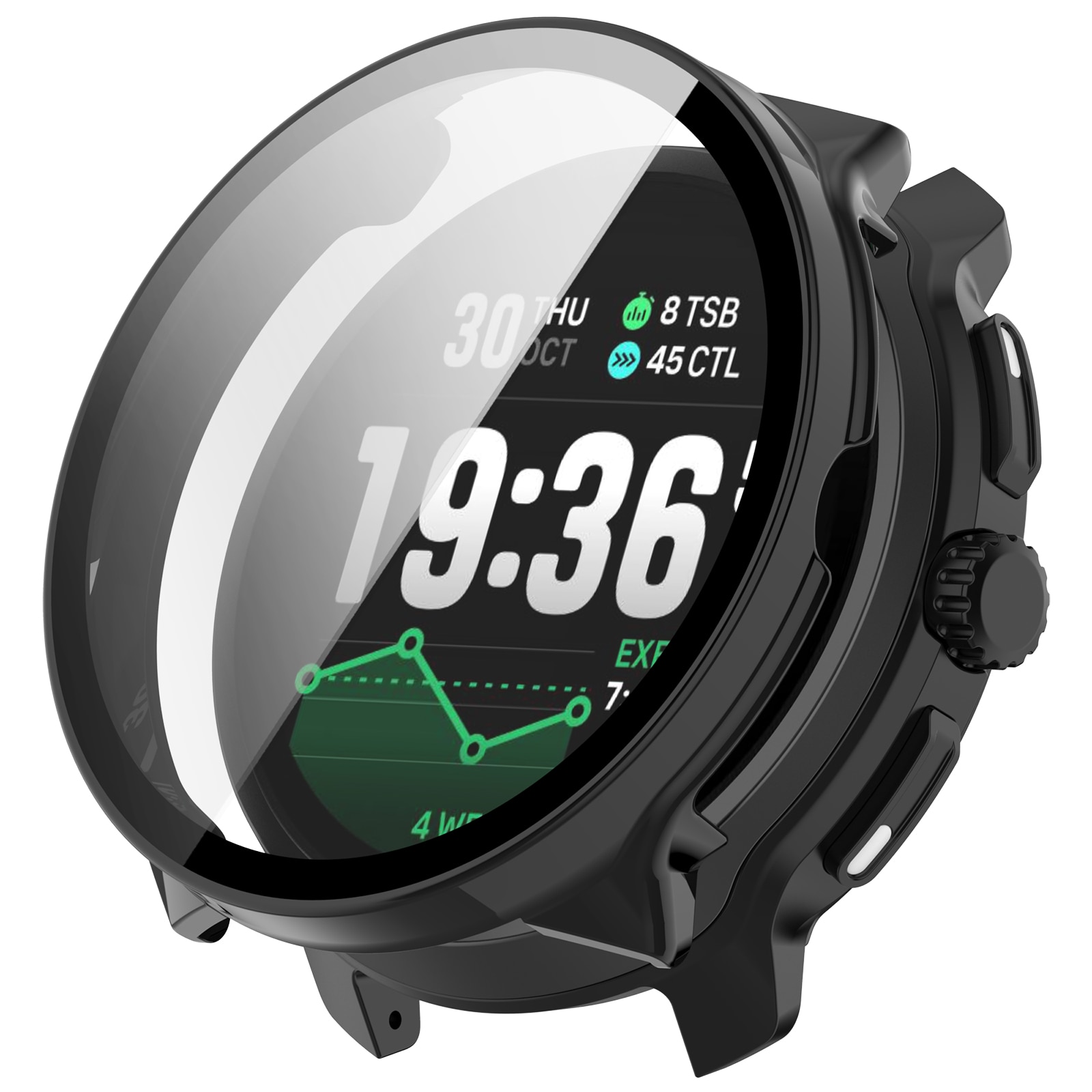 Full Cover Case Suunto Race 2 Zwart