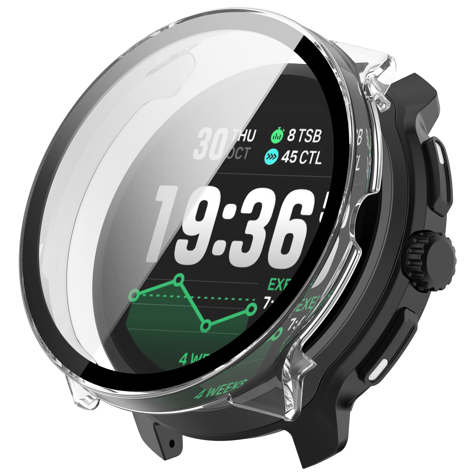 Full Cover Case Suunto Race 2 Transparant