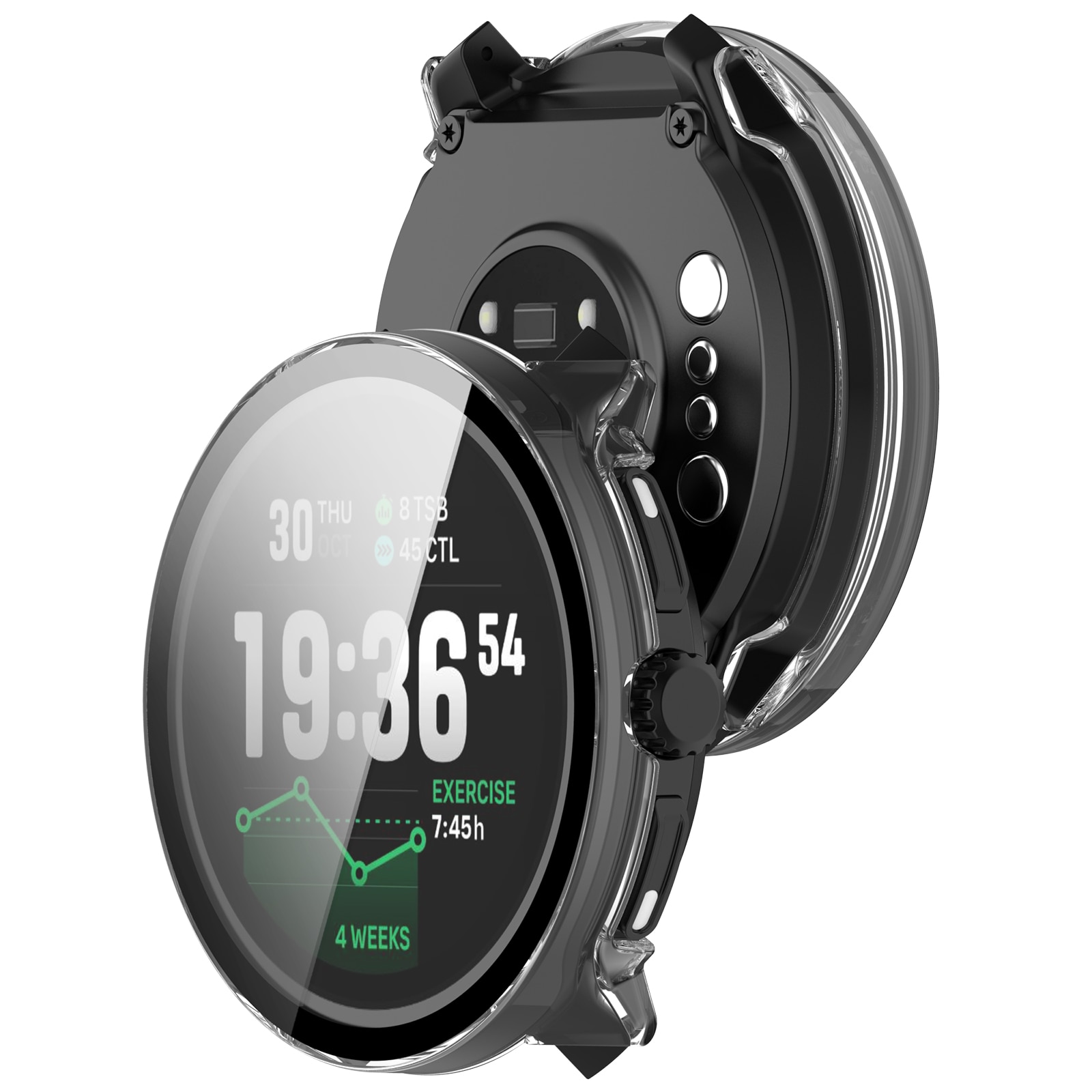 Full Cover Case Suunto Race 2 Transparant