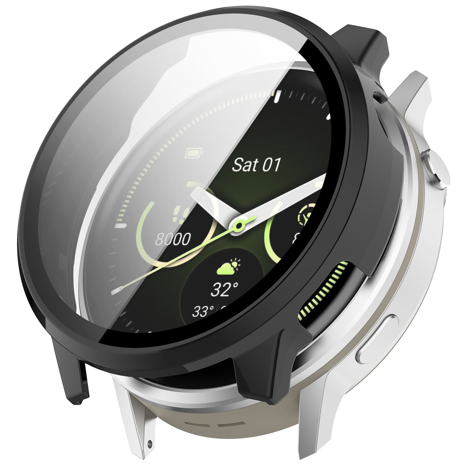 Full Cover Case Garmin Venu 4 45mm Zwart
