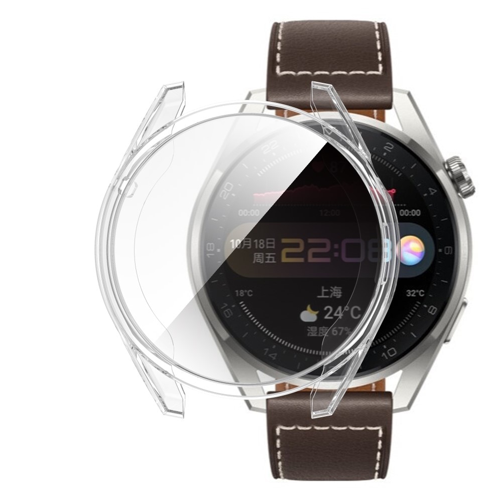 Huawei Watch 3 Pro Full-cover Case transparant