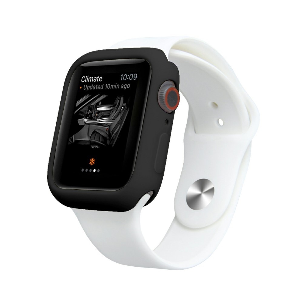 Apple Watch 41mm Series 8 Siliconen hoesje Zwart