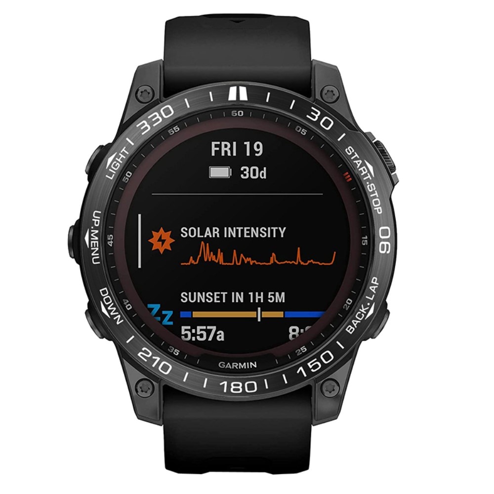 Garmin Fenix 7 Bezel Ring Zwart