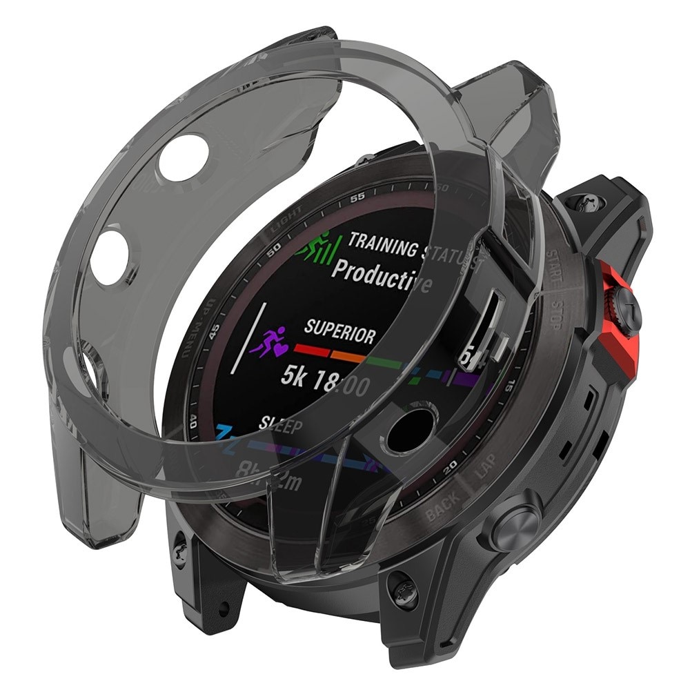 Garmin Fenix 7X Backcover hoesje Zwart