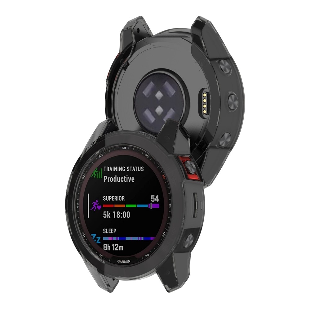 Garmin Fenix 7X Pro Backcover hoesje zwart