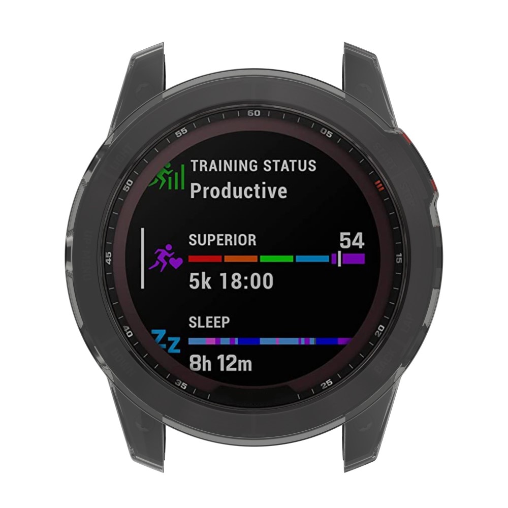 Garmin Epix 47mm Gen 2 Backcover hoesje Zwart