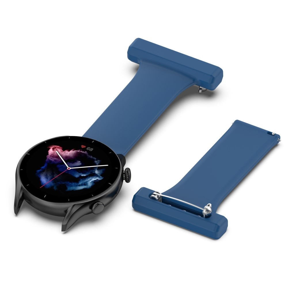 Samsung Galaxy Watch 46mm/45 mm Verpleegstershorlogeband Blauw