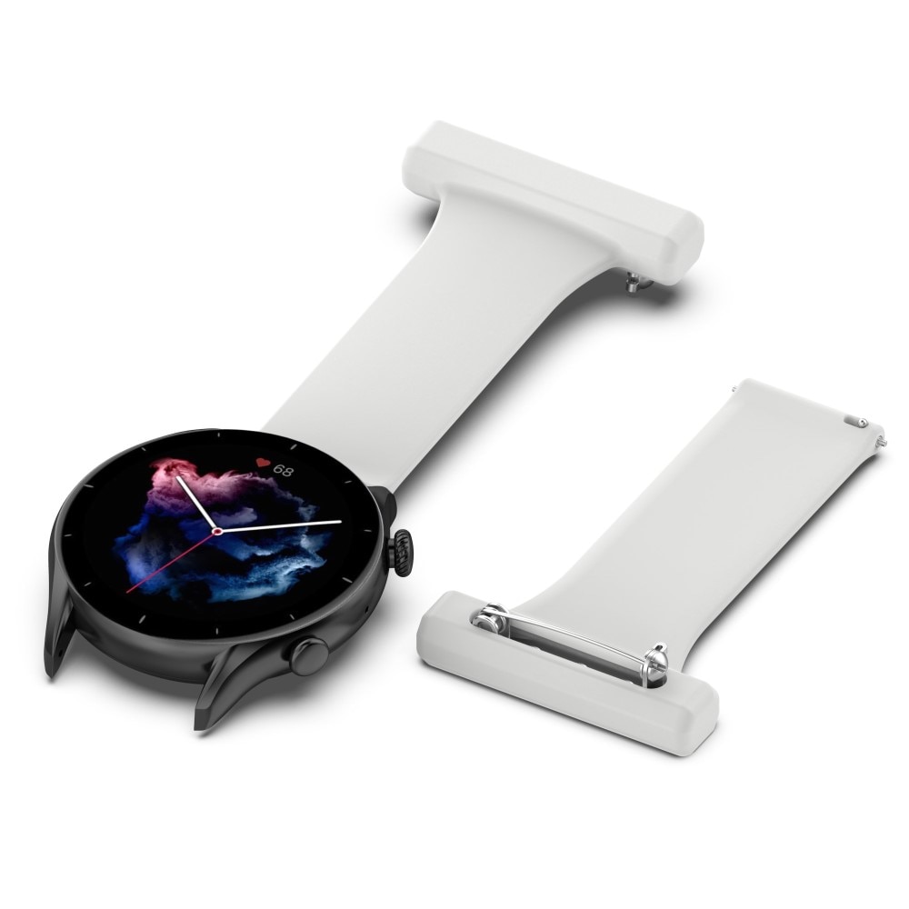 Samsung Galaxy Watch 46mm/45 mm Verpleegstershorlogeband Grijs