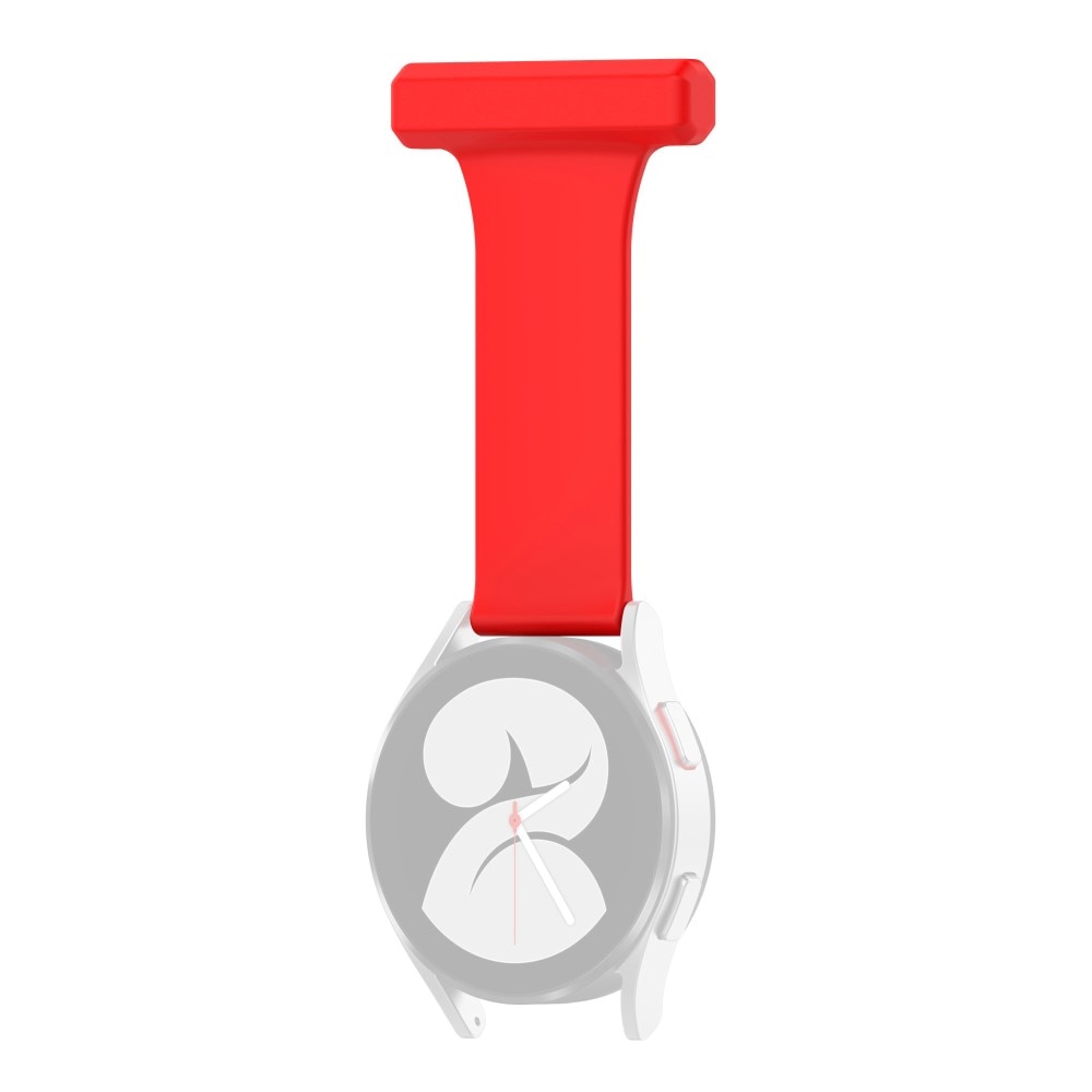 Samsung Galaxy Watch 4 40mm Bandje Verpleegstershorloge Rood