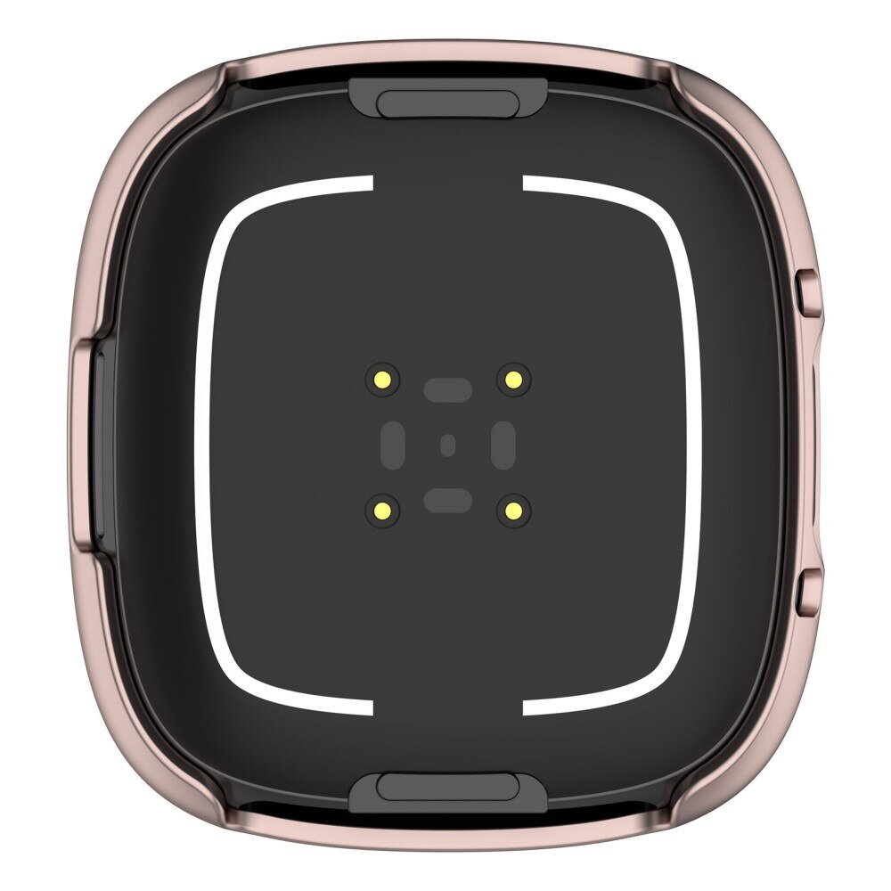 Full Cover Case Fitbit Versa 4 Rosé Goud