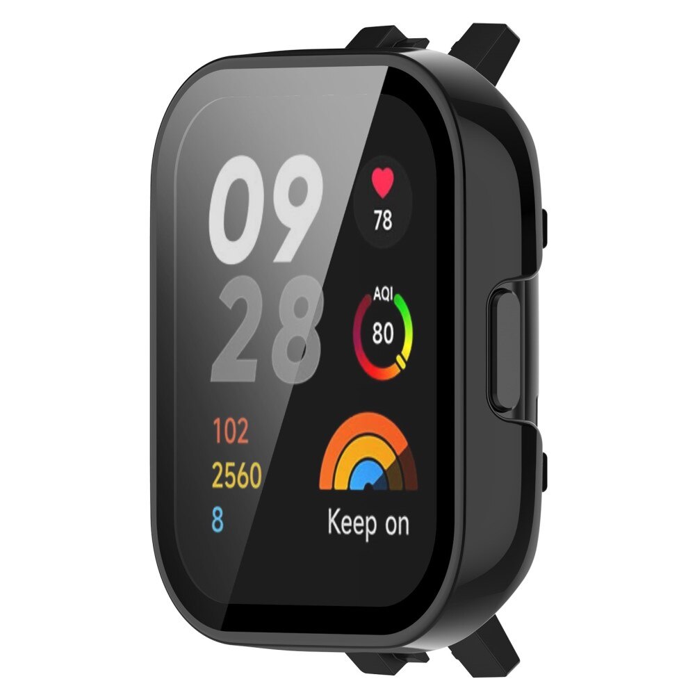 Full Cover Case Xiaomi Redmi Watch 3 zwart