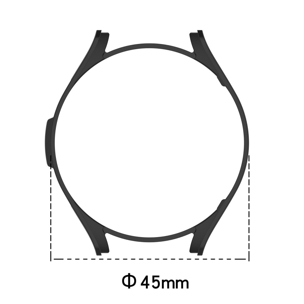 Samsung Galaxy Watch 6 Classic 43mm Hardcase Transparant