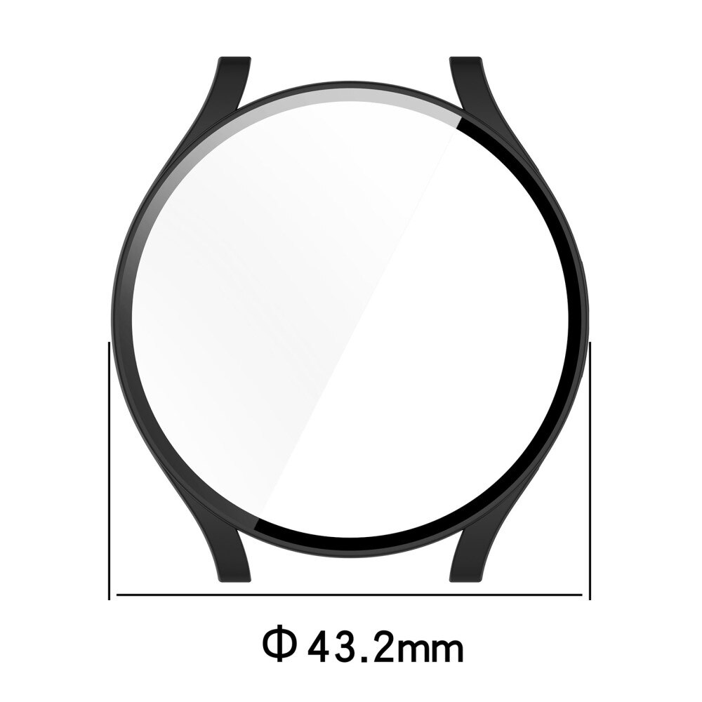 Full Cover Case Samsung Galaxy Watch 6 40mm Zwart