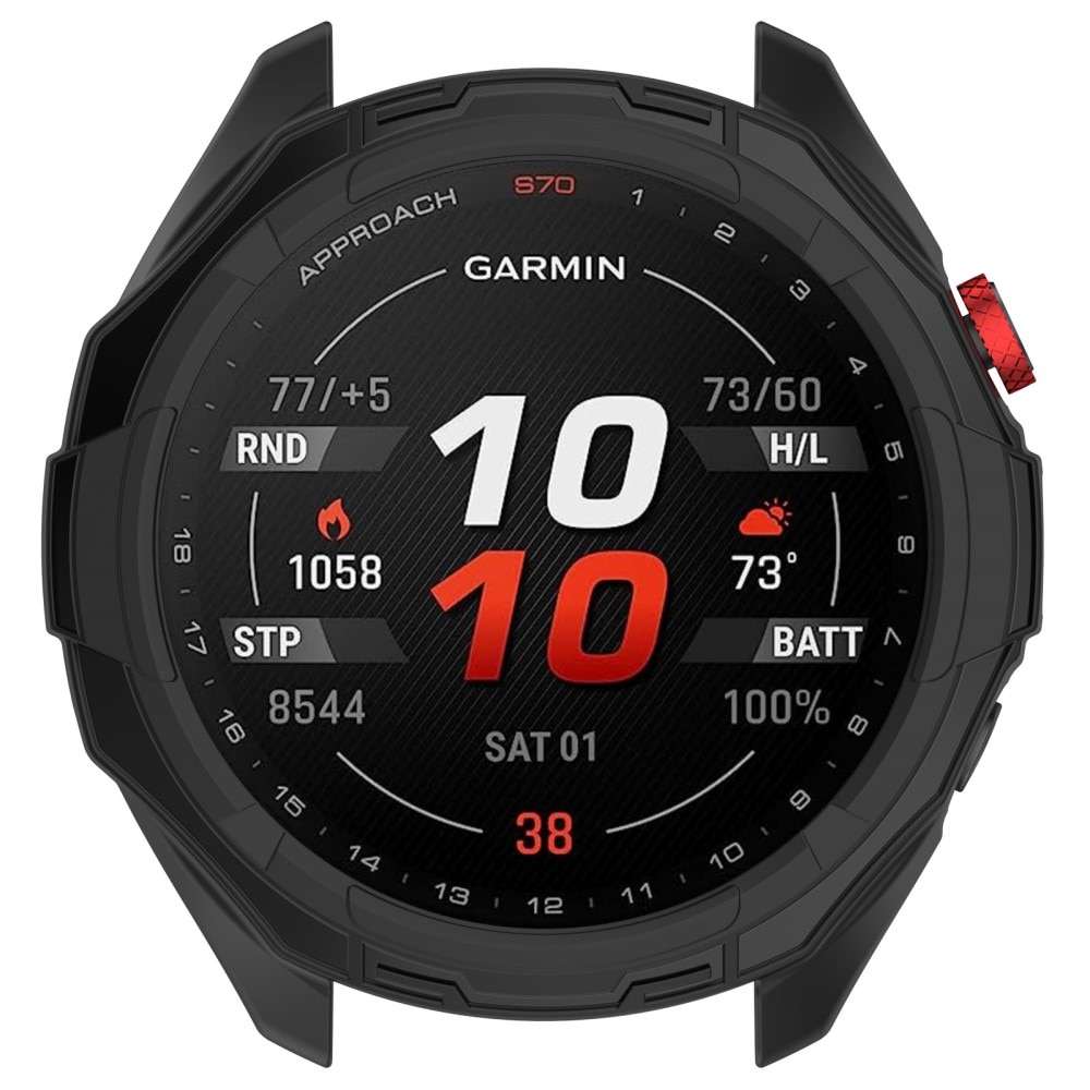 TPU Hoesje Garmin Approach S70 47mm zwart