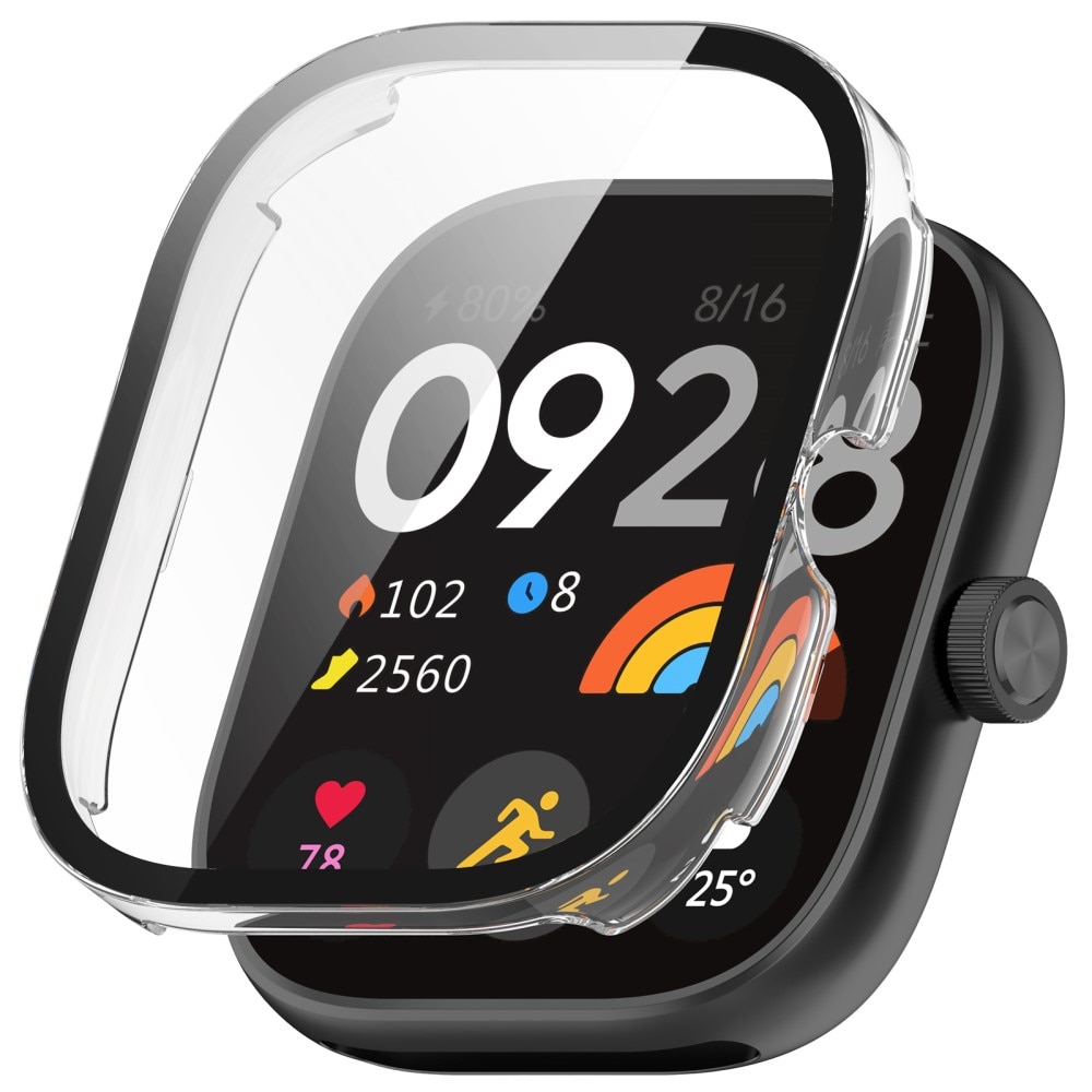 Full Cover Case Xiaomi Redmi Watch 4 transparant