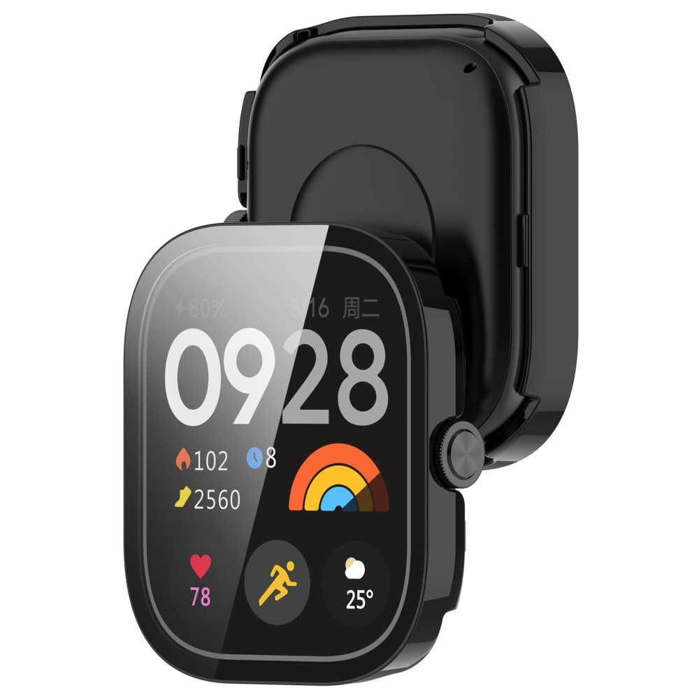 Full Cover Case Xiaomi Redmi Watch 4 zwart