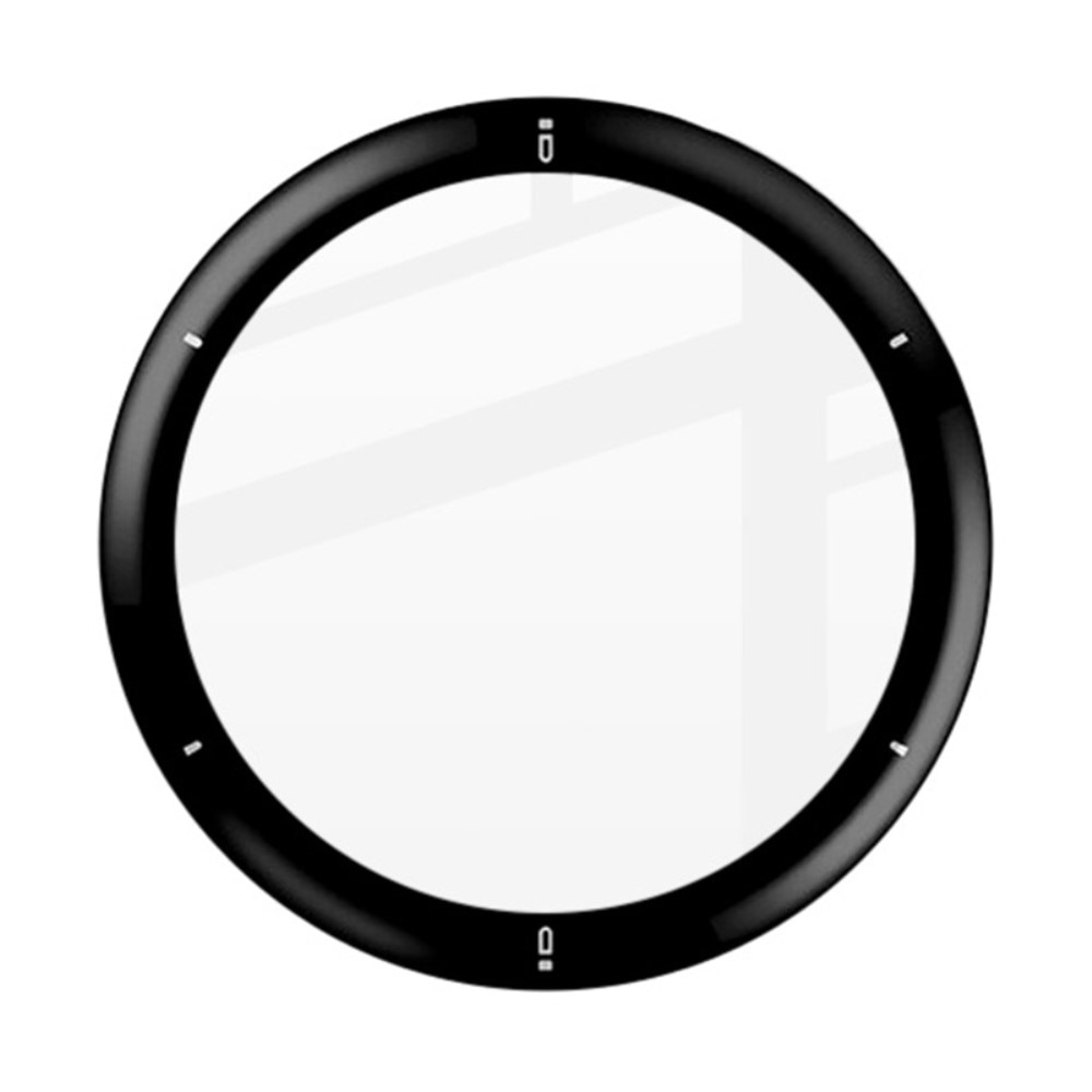 Plexiglas Screenprotector Garmin Venu 2 Plus Transparant/Black