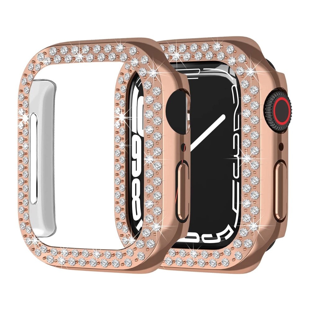 Apple Watch 44mm Rhinestone Hardcase roségoud