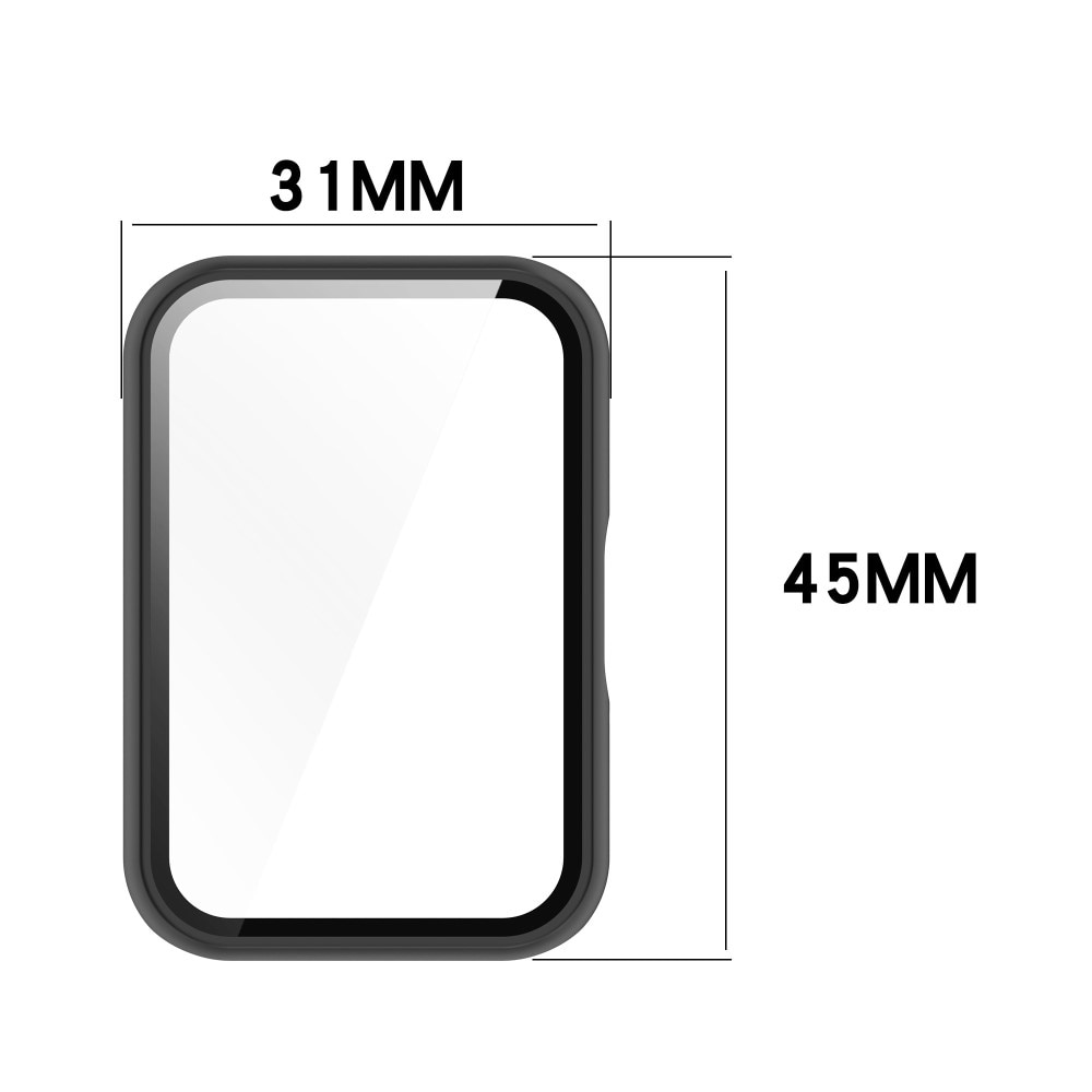 Full Cover Case Samsung Galaxy Fit 3 zwart