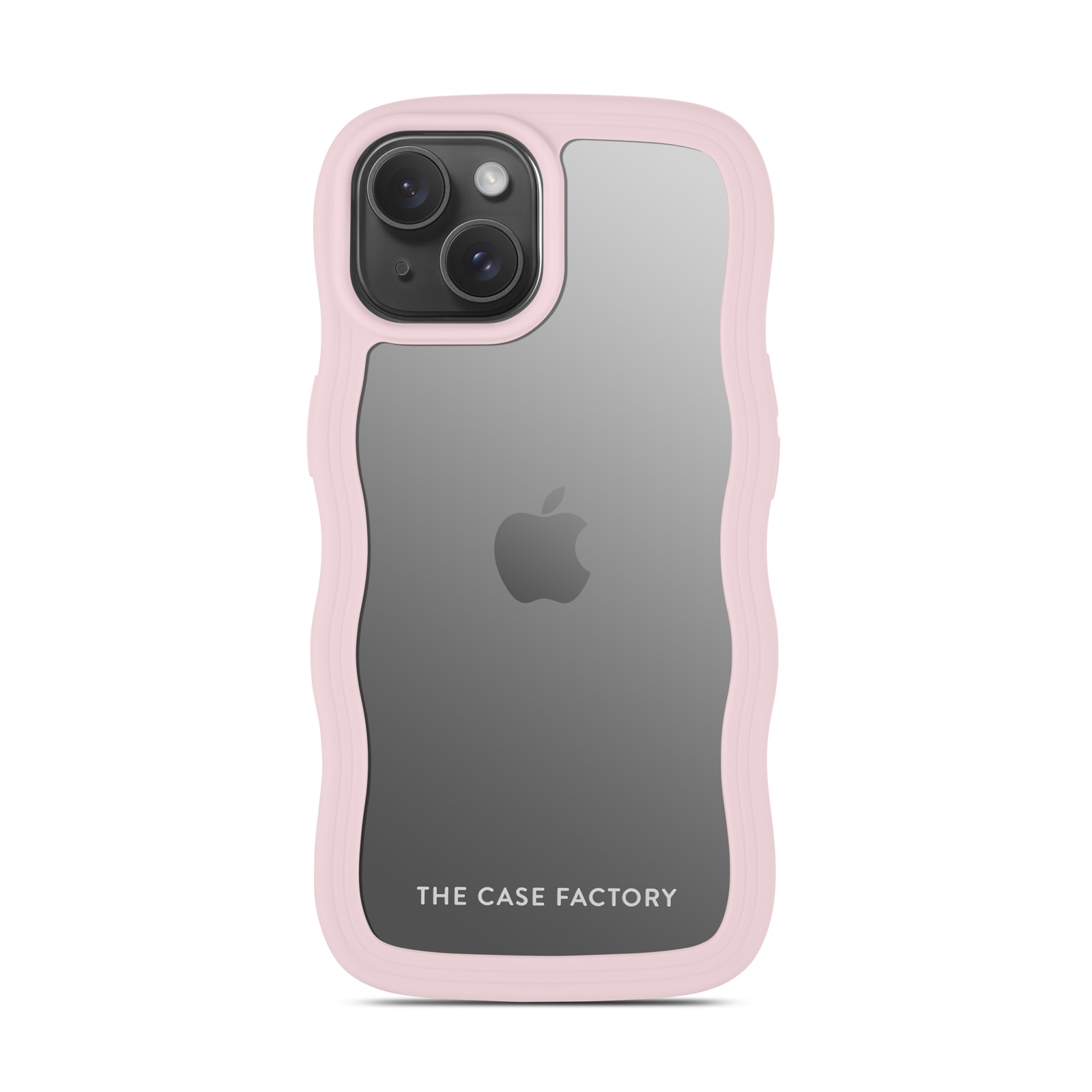The Wave Case iPhone 15 Roze