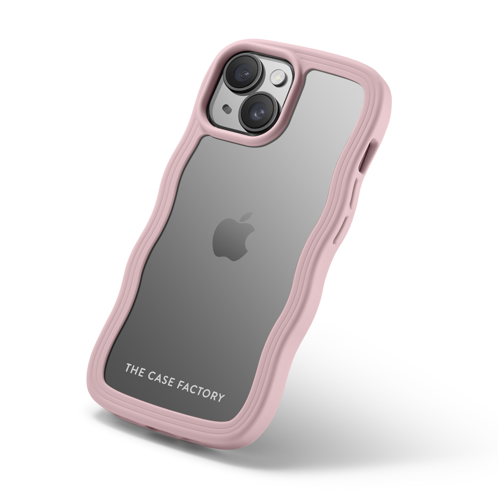 The Wave Case iPhone 15 Roze