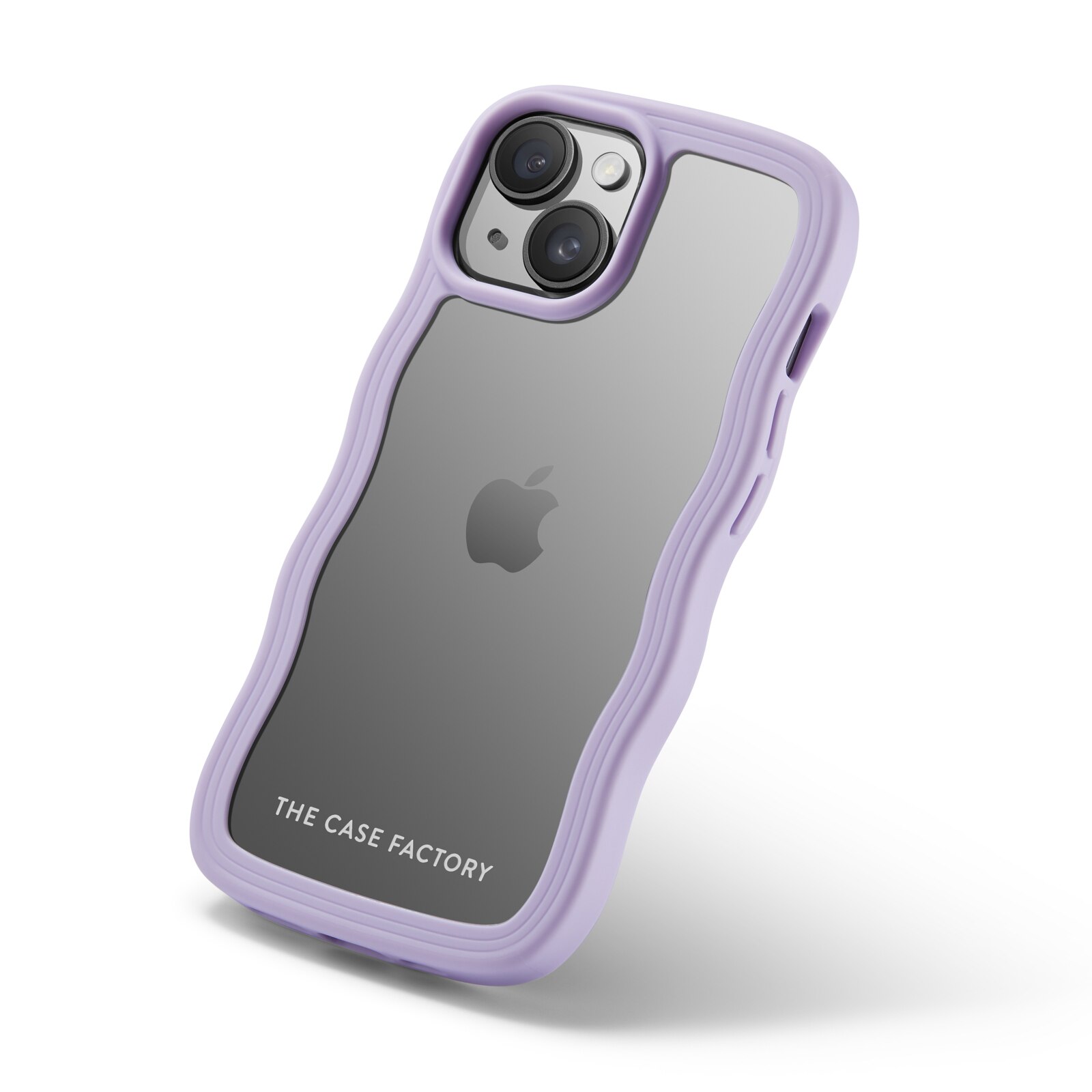 The Wave Case iPhone 15 Paars