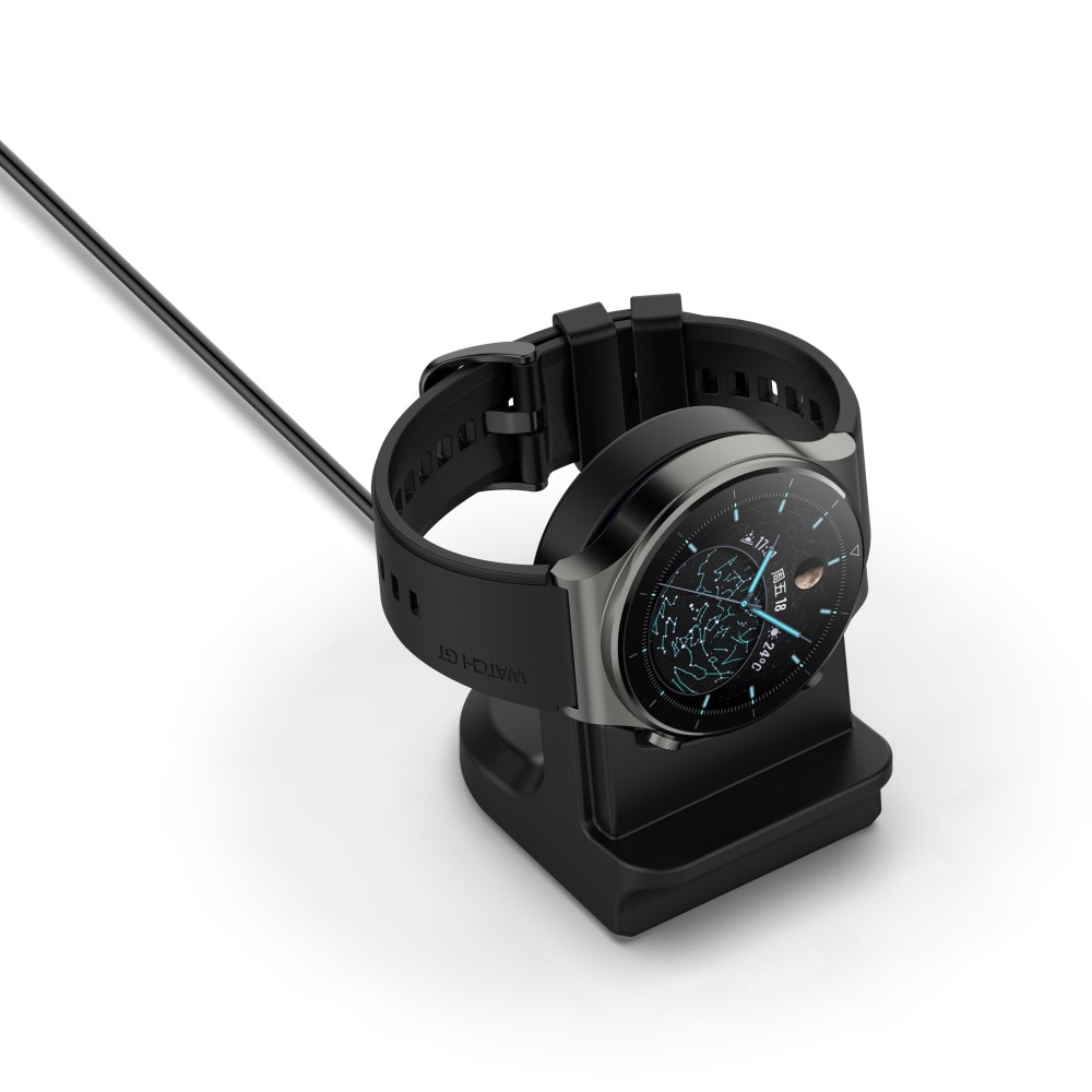 Huawei Watch 3/3 Pro/GT 2 Pro Oplaadstandaard Zwart