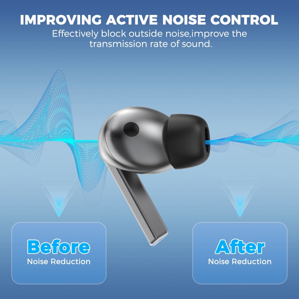 Memory Foam Ear Tips (3-pack) Samsung Galaxy Buds 3 Pro zwart
