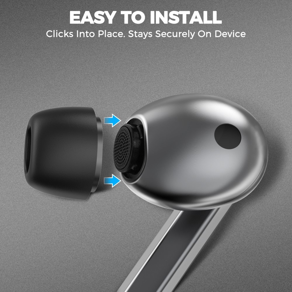 Memory Foam Ear Tips (3-pack) Samsung Galaxy Buds 3 Pro zwart